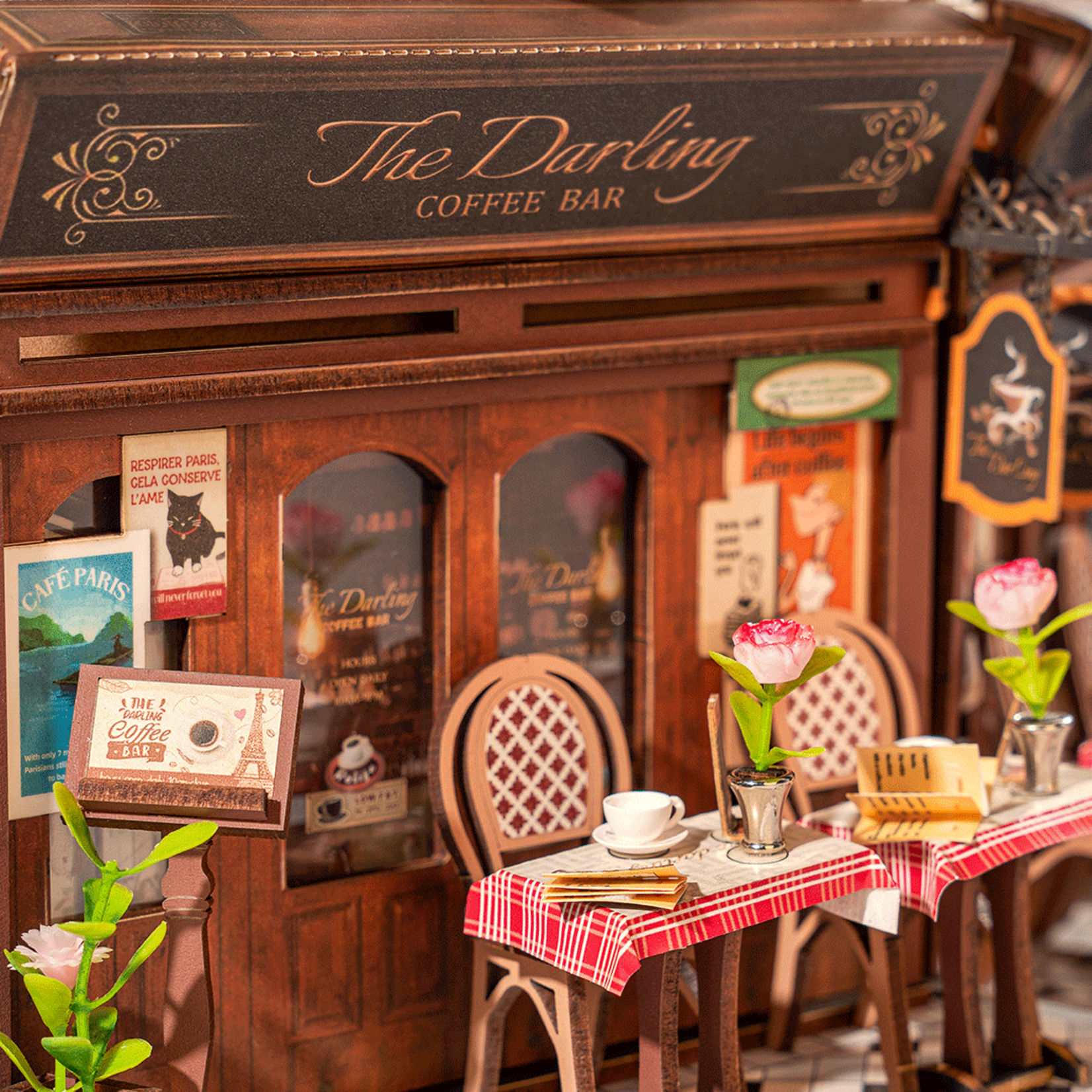 Rolife Rolife Arcade Dating Book Nook DIY Kit