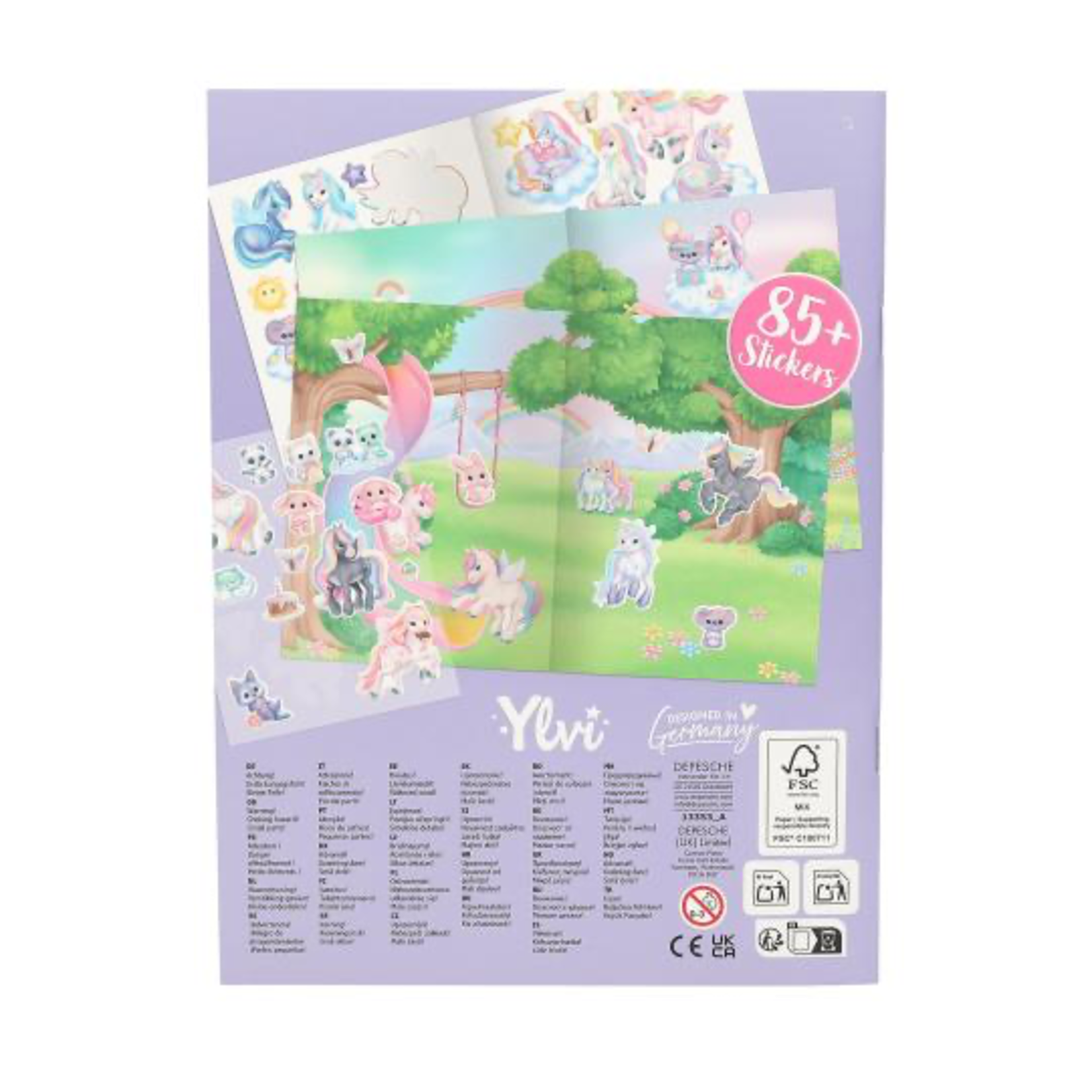 YIvi YIvi Puffy Sticker Book