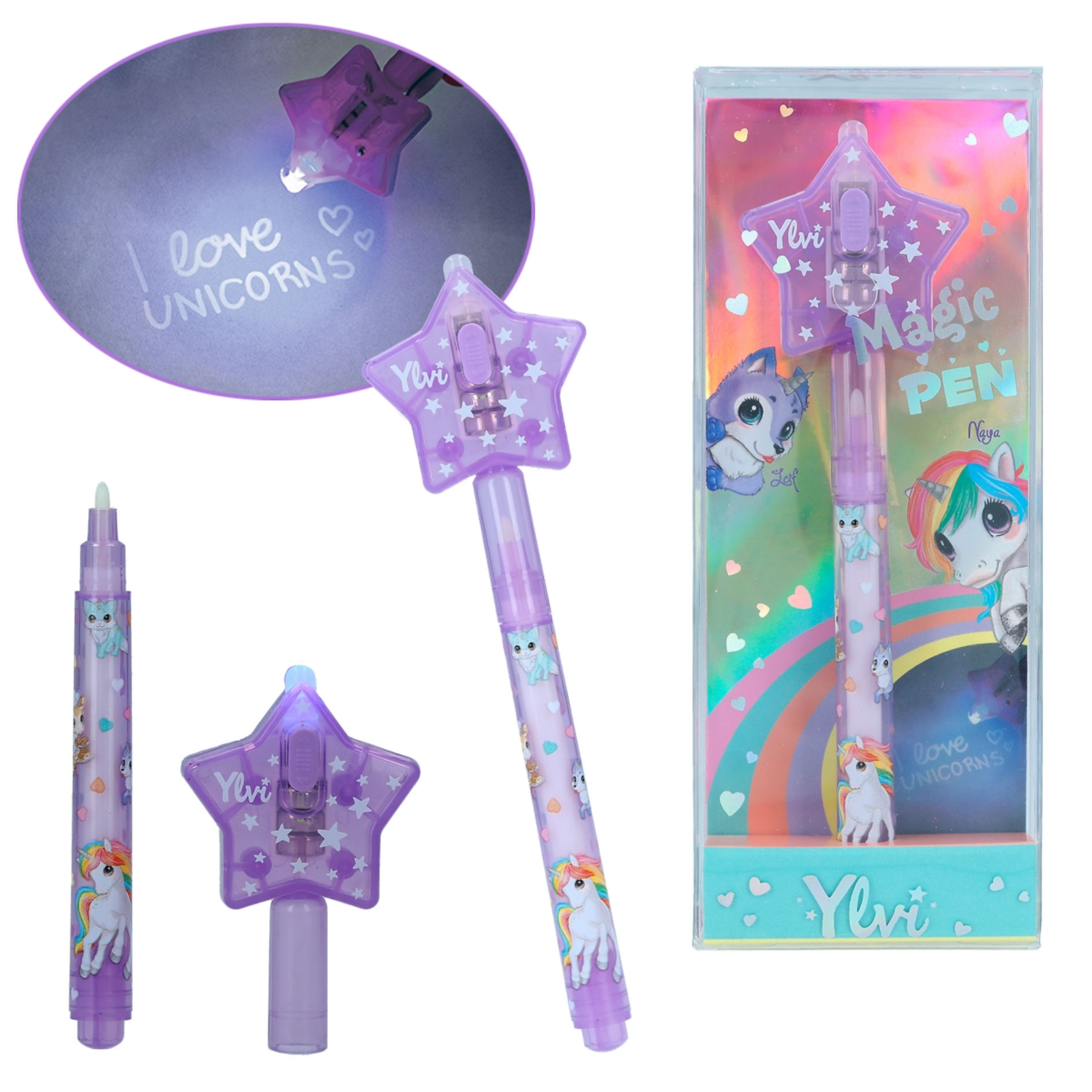 YIvi YIvi Secret Pen with LED Light (single pen in each pack)