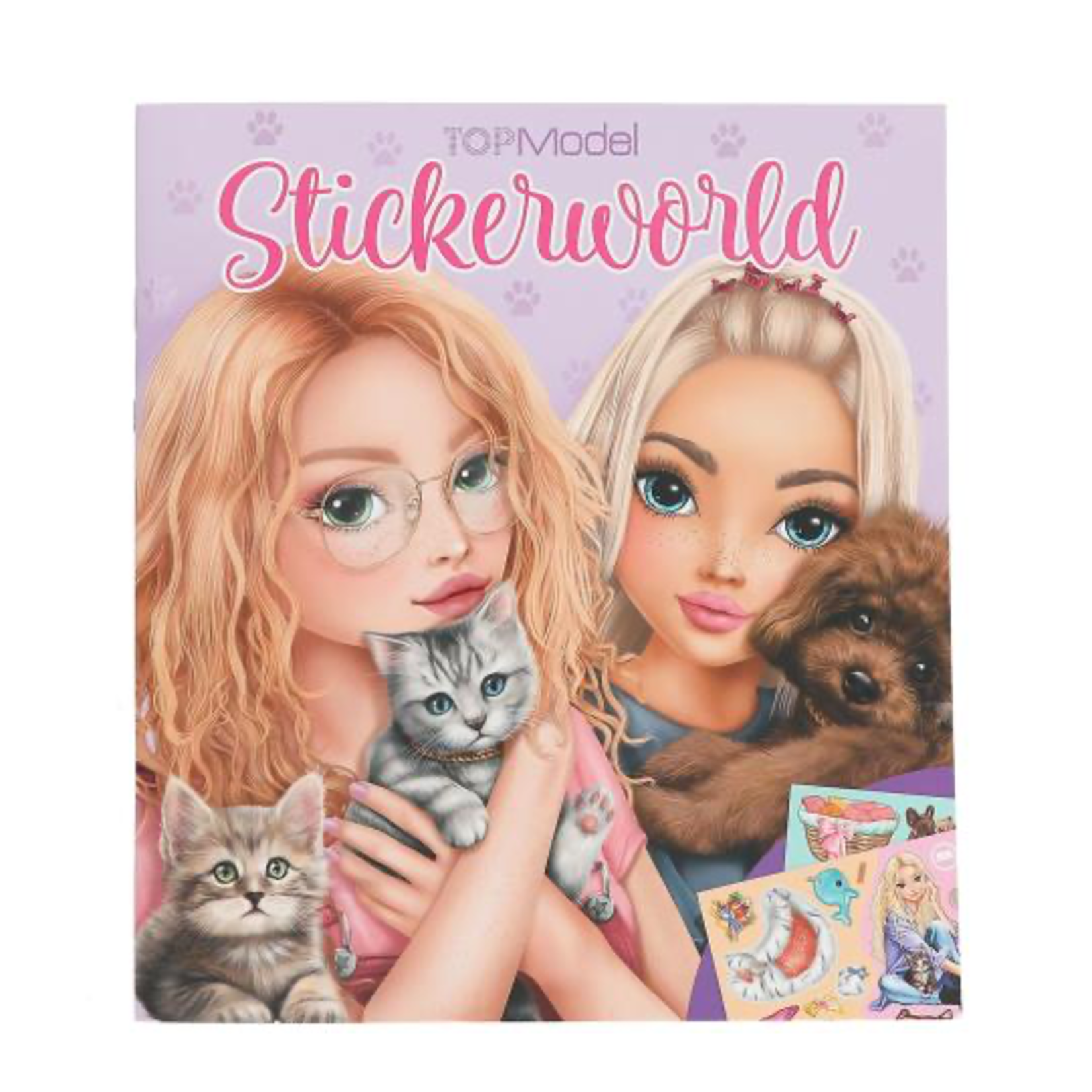 TOPModel TOPModel Stickerworld KITTY and DOGGY