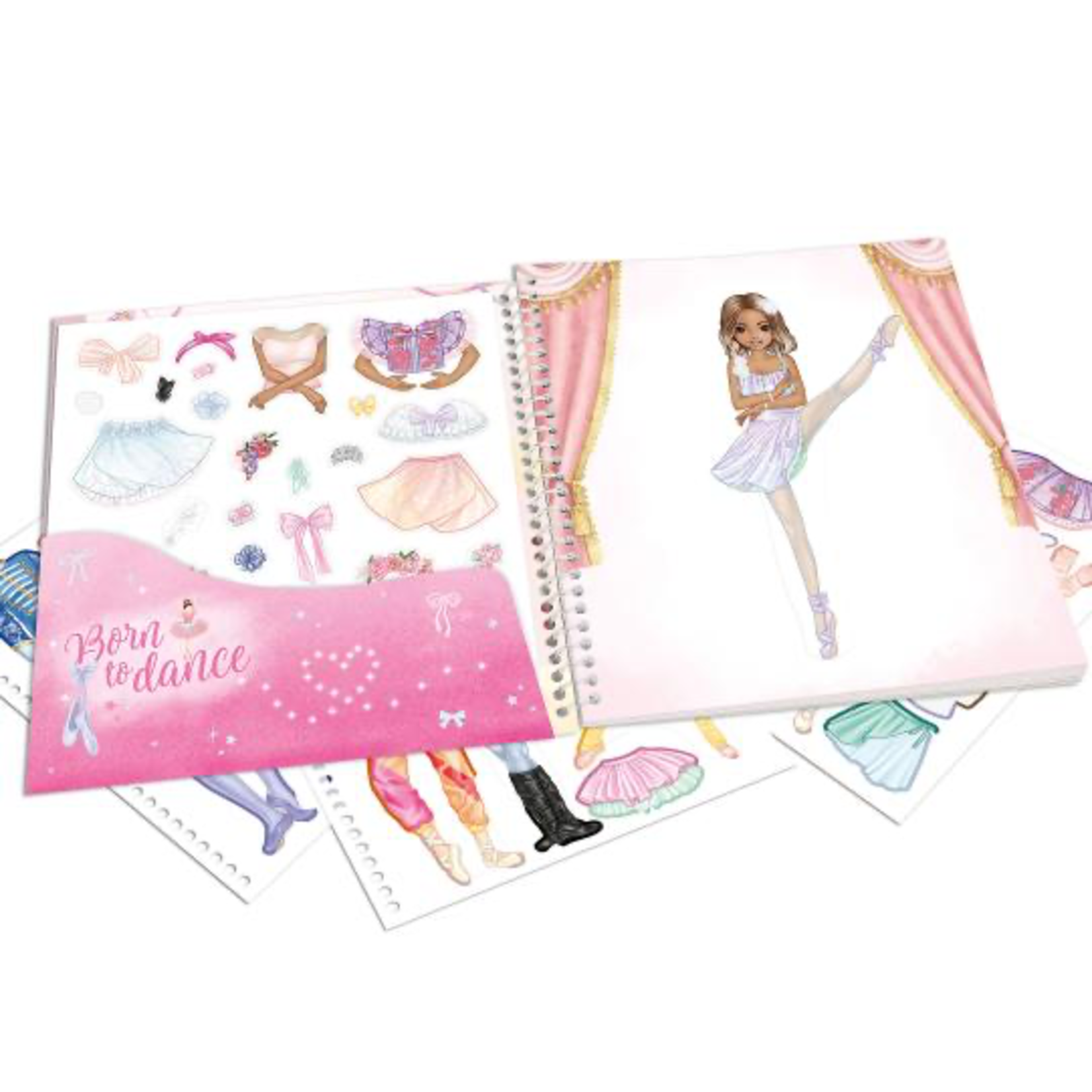 TOPModel TOPModel Dress Me Up Stickerbook - Ballet