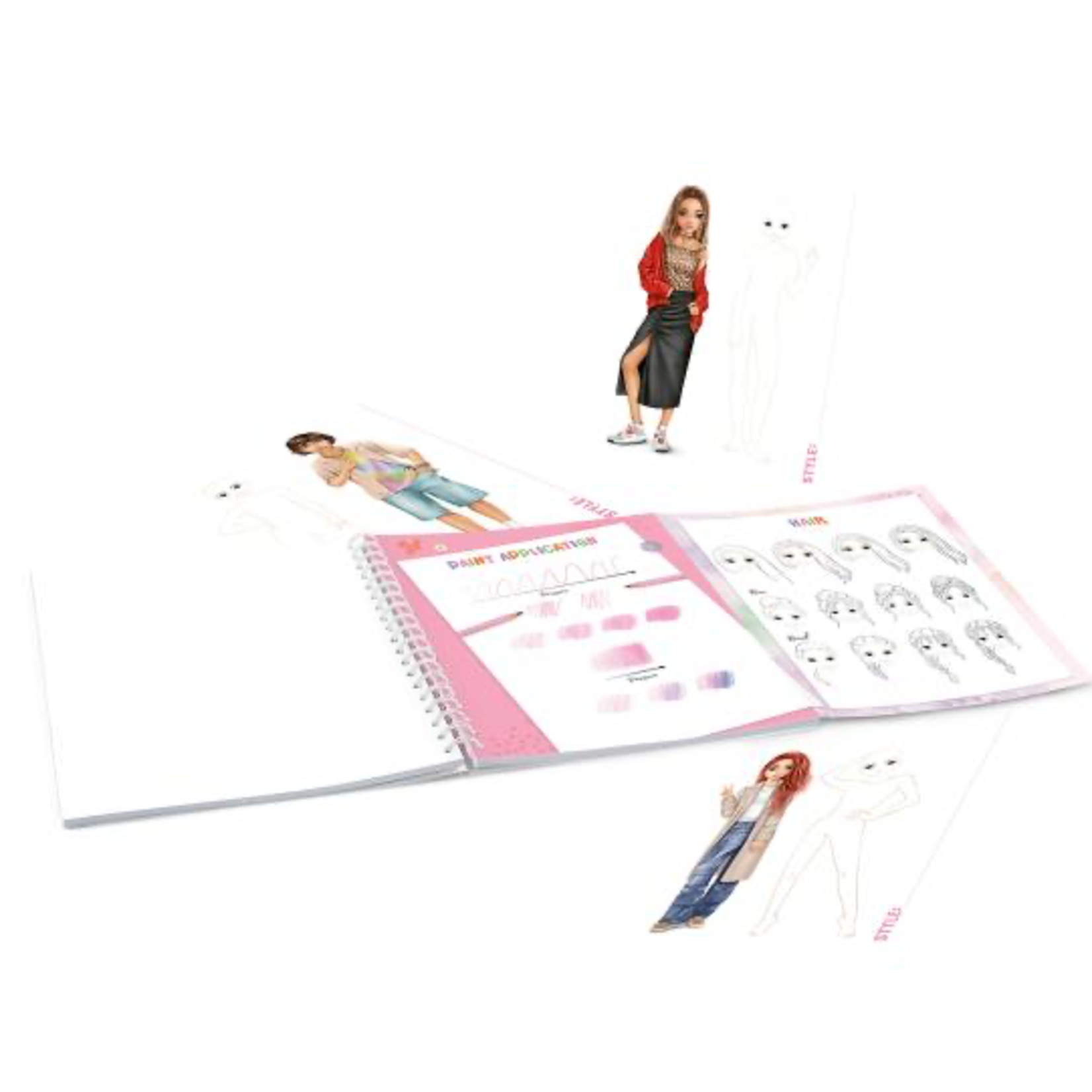 TOPModel Create Your TOPModel Colouring Book