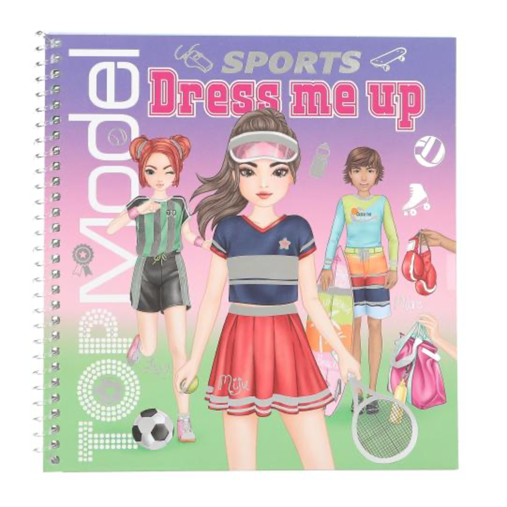 TOPModel TOPModel Dress Me Up Stickerbook - Sports