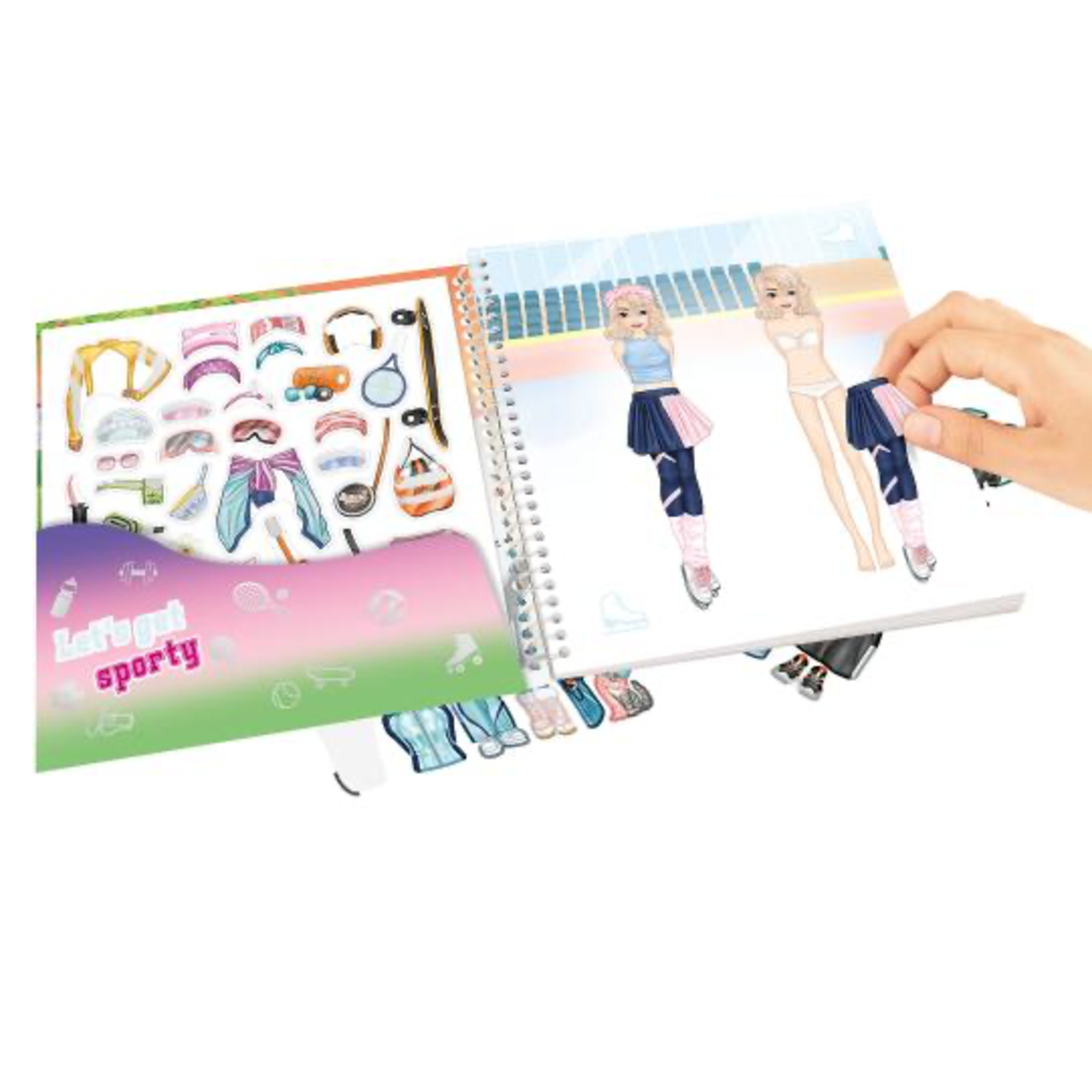 TOPModel TOPModel Dress Me Up Stickerbook - Sports