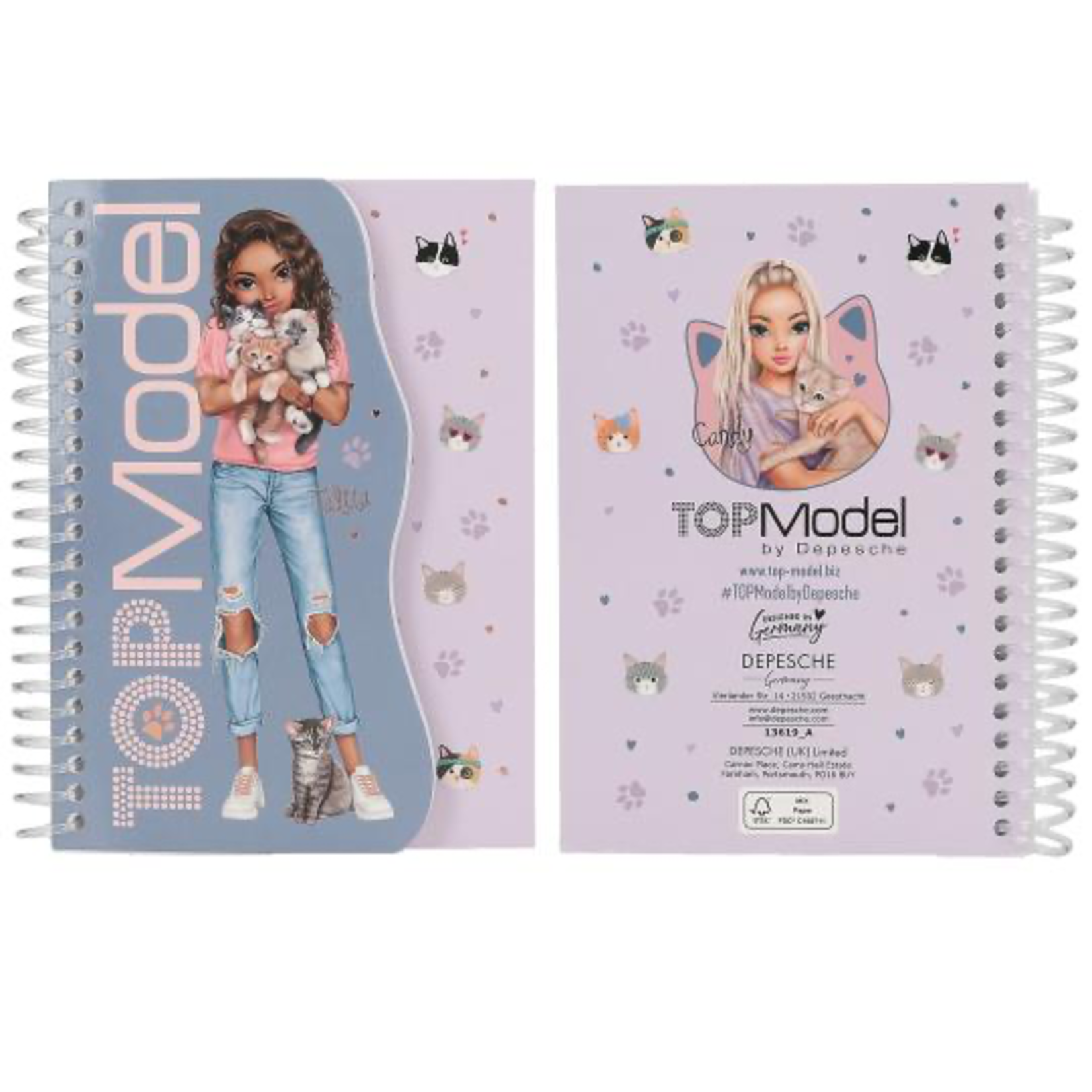 TOPModel TOPModel Spiral Book (sold separately)