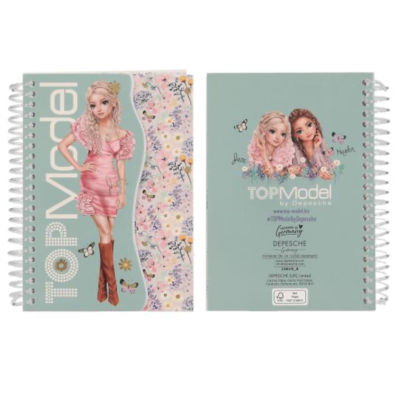 TOPModel TOPModel Spiral Book (sold separately)