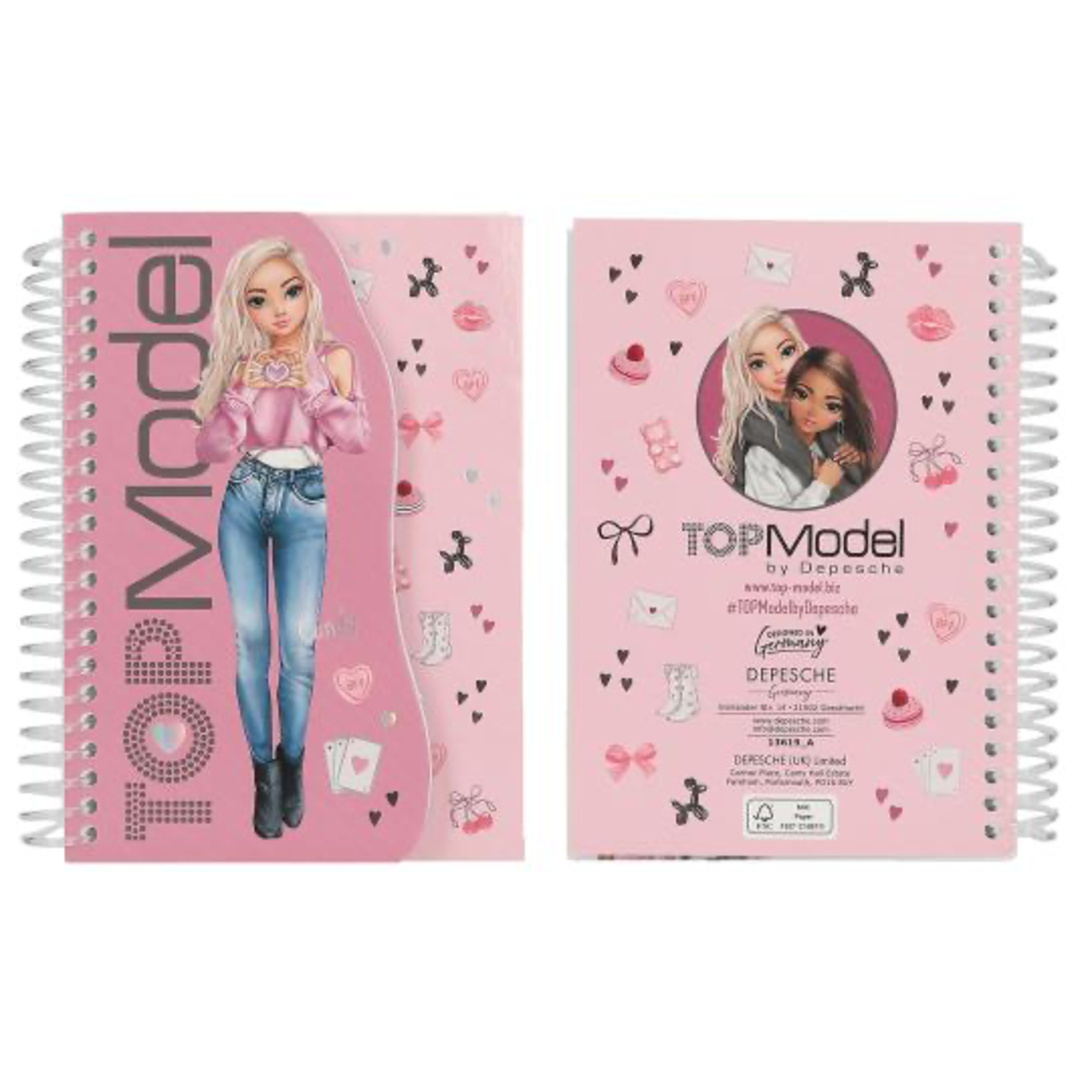 TOPModel TOPModel Spiral Book (sold separately)
