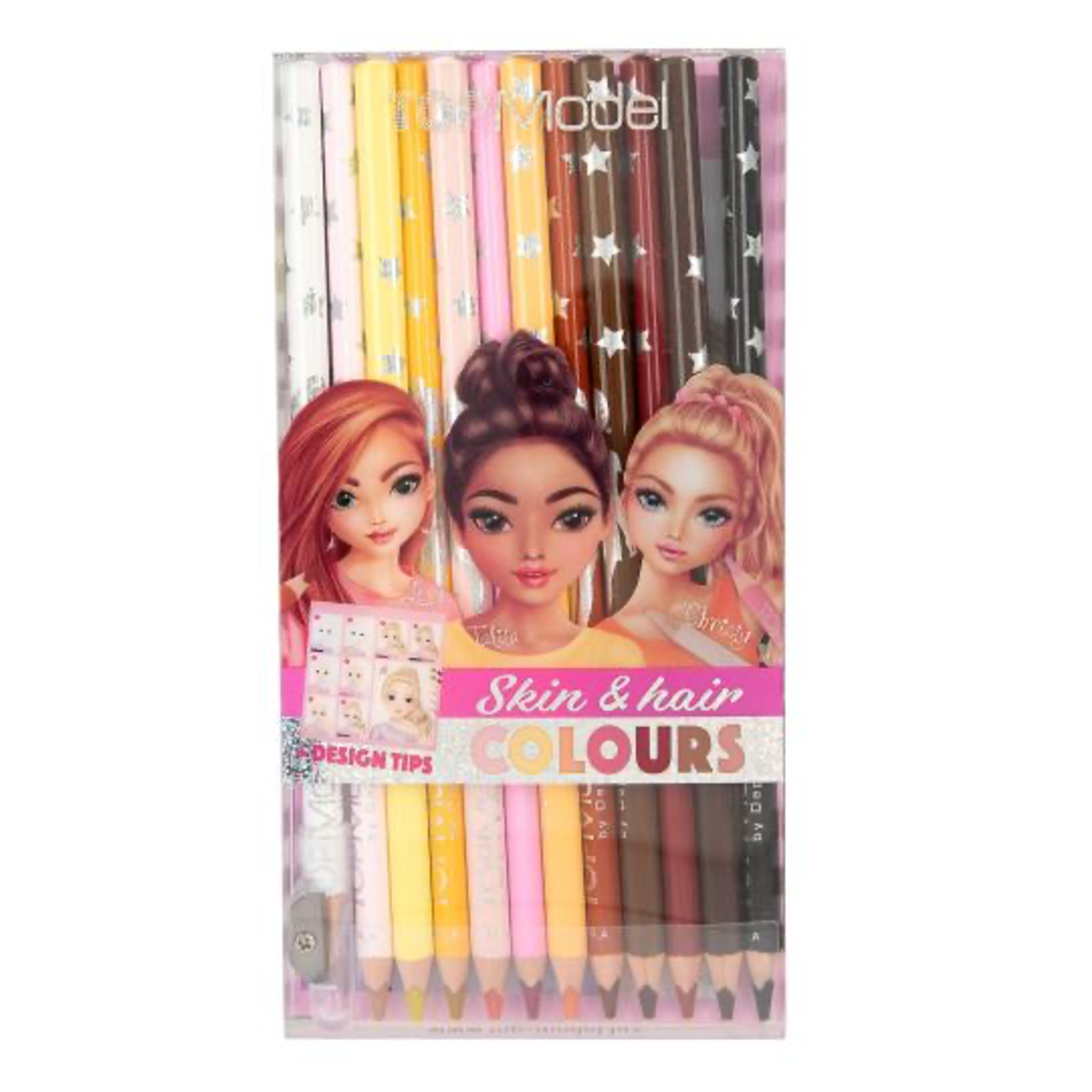 TOPModel TOPModel Skin & Hair Colouring Pencil Set