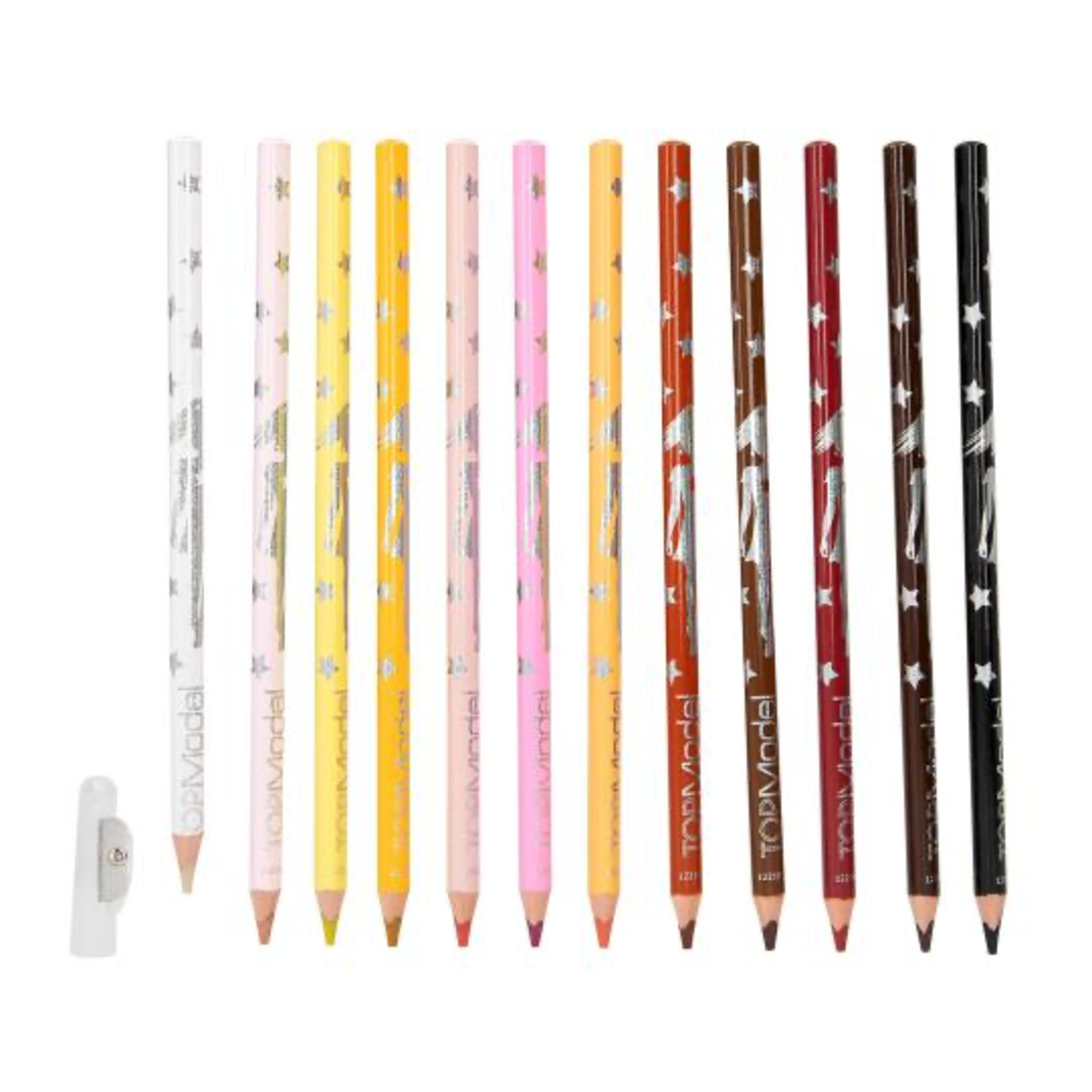 TOPModel TOPModel Skin & Hair Colouring Pencil Set