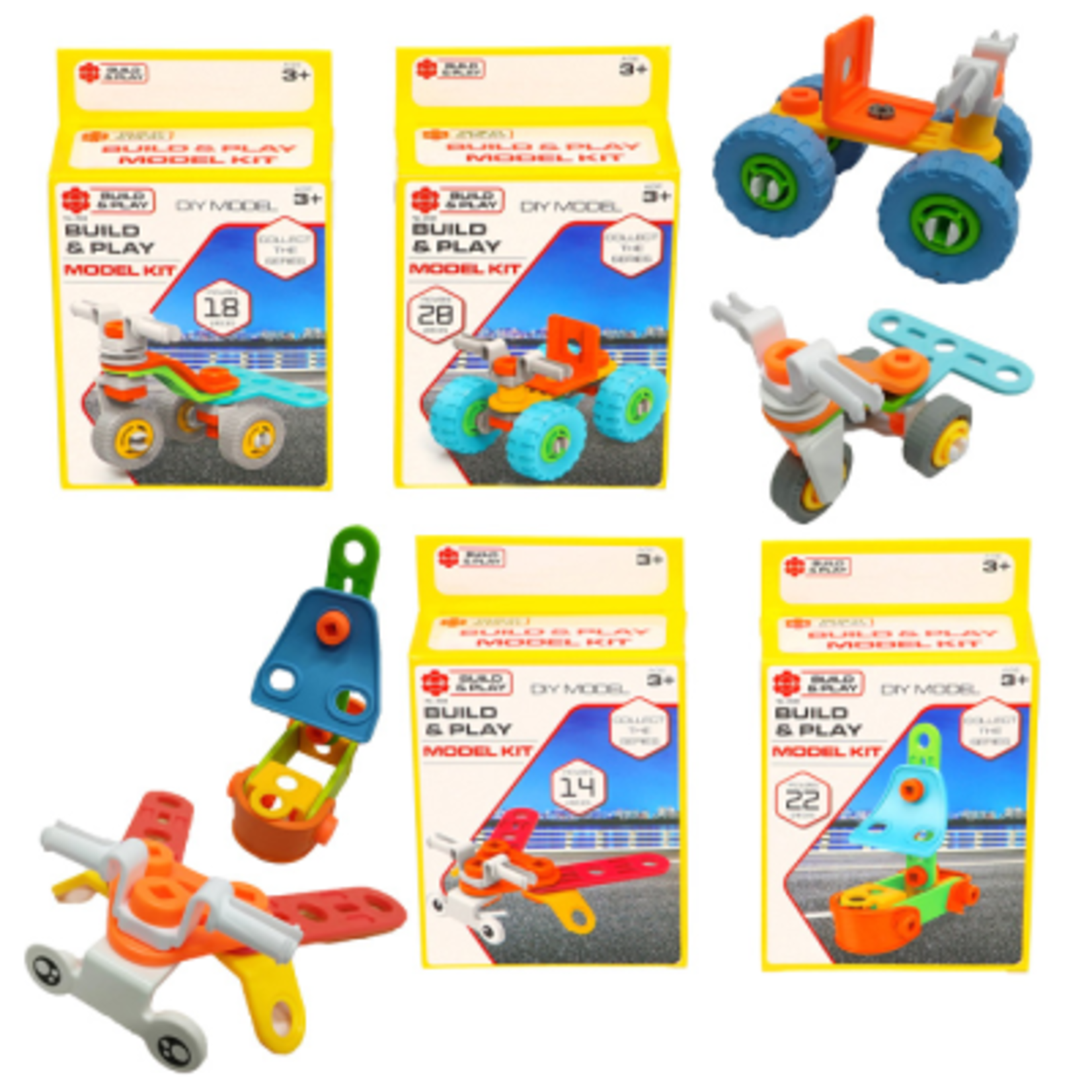 DIY Model Brick and Play Kit Mini (4 designs, sold separately)