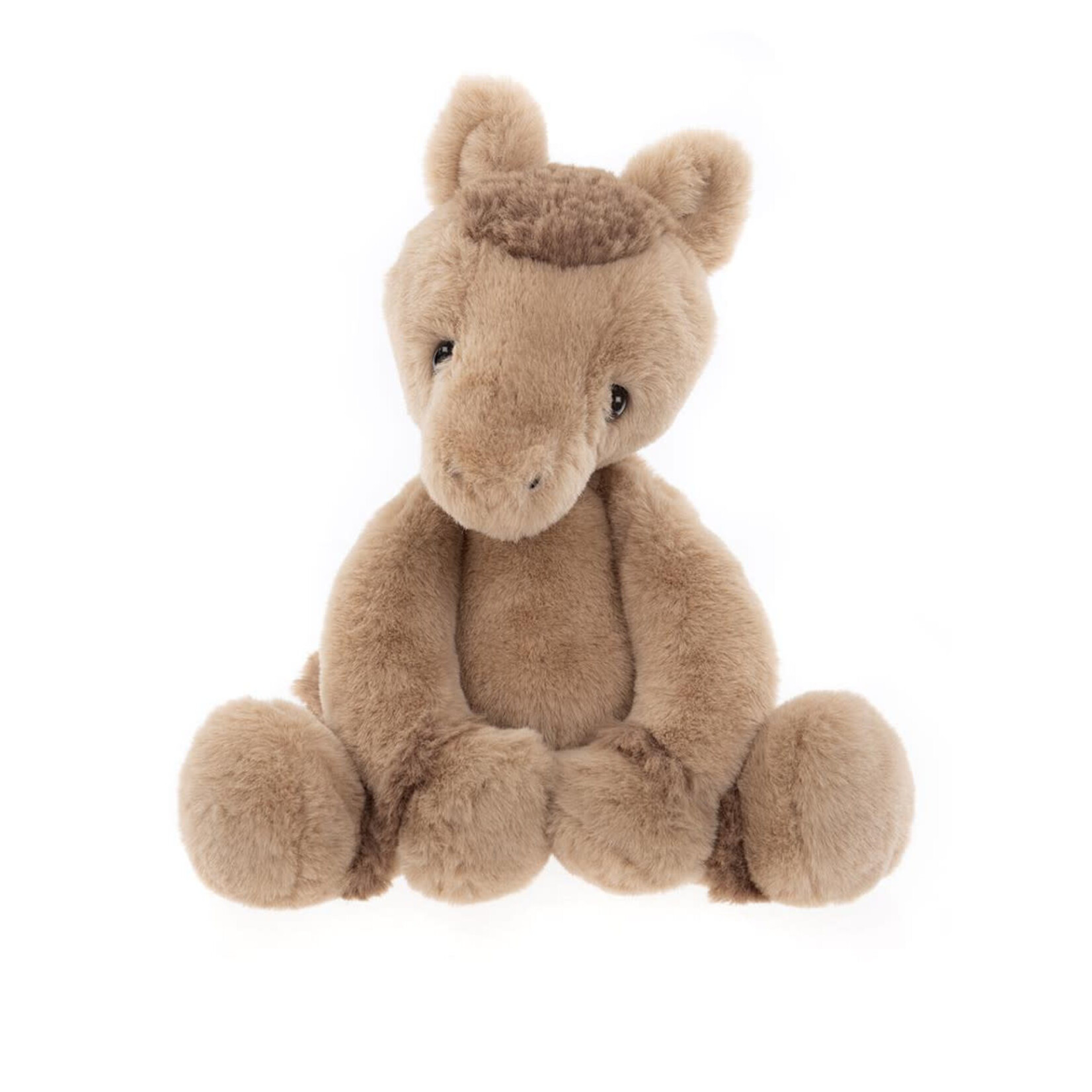 Bear & Me Charlie Bears Clip Clop Pony - Oatmeal Brown M
