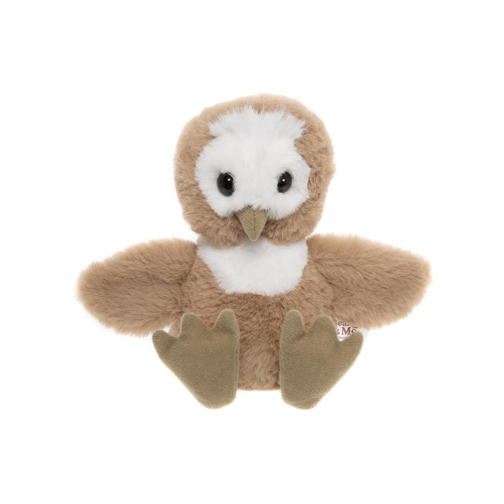 Bear & Me Charlie Bears Hoot Owl - Oatmeal Brown S