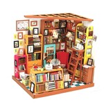 Rolife Rolife Sam’s Study DG102 - Library DIY Miniature Dollhouse