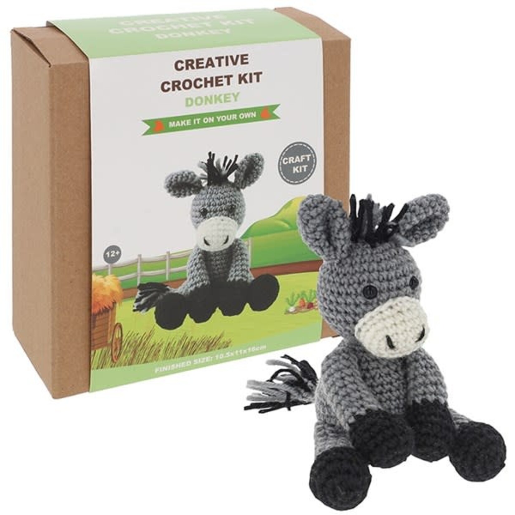 Creative Crochet Kit - Donkey