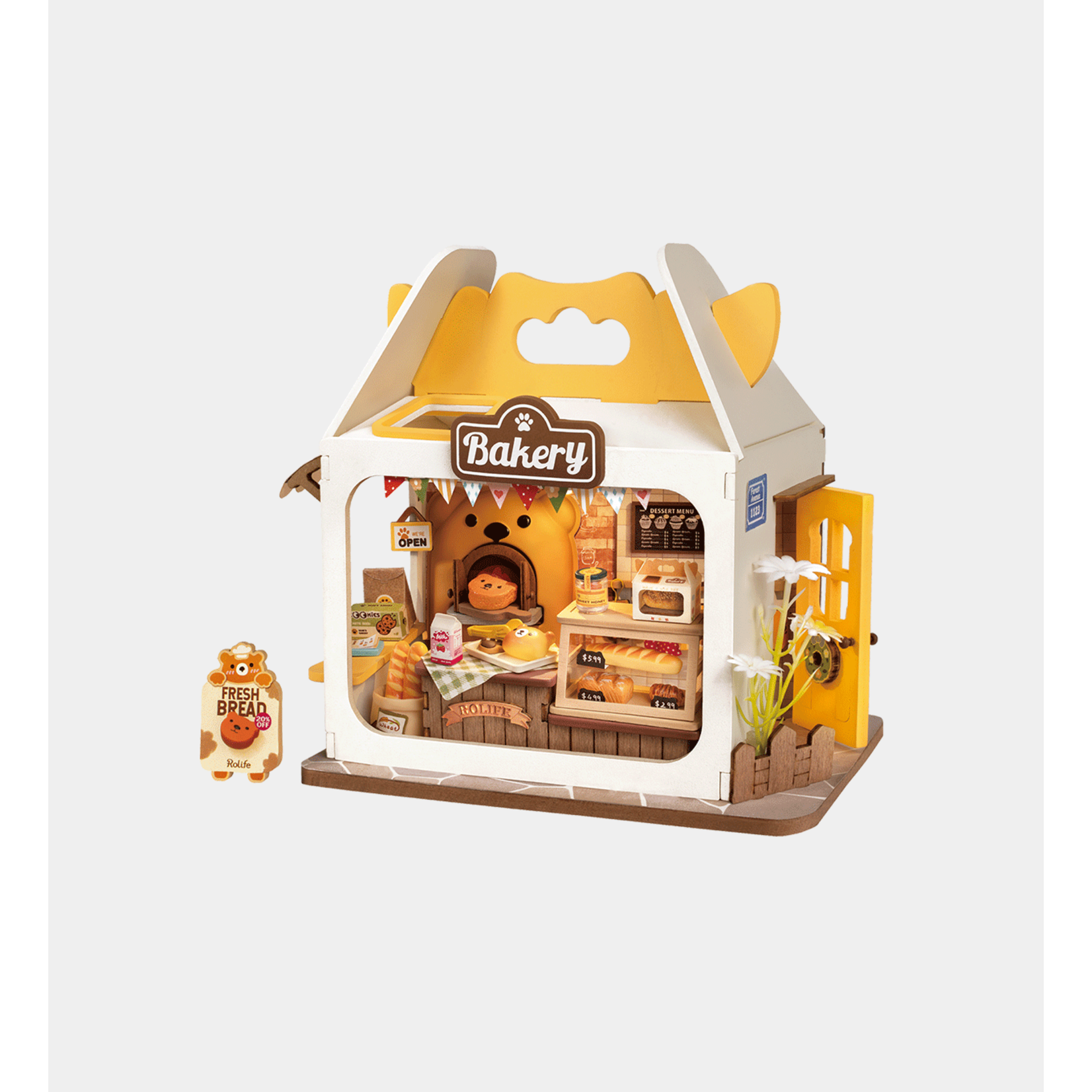 Rolife Rolife Teddy’s Breadbox - Miniature House DS033