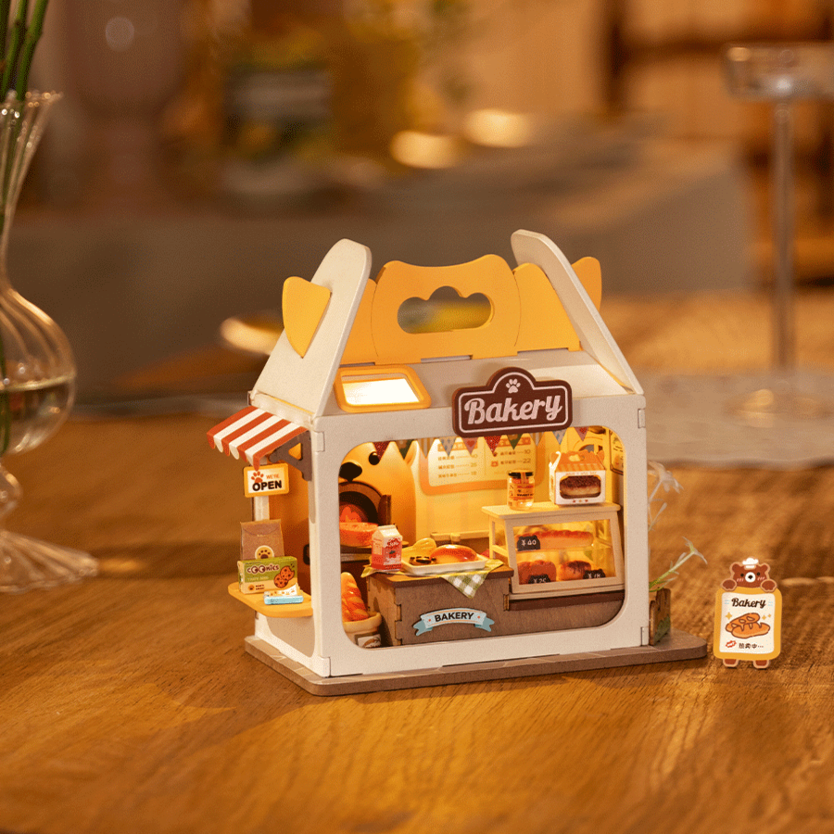Rolife Rolife Teddy’s Breadbox - Miniature House DS033
