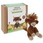 Creative Crochet Kit - Sitting Highland Coo