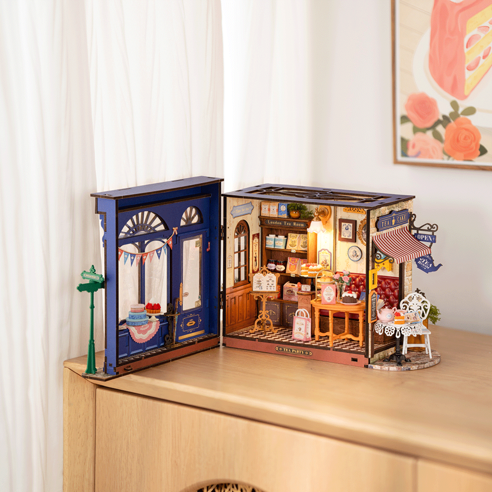 Rolife Rolife Leisure Time Tea Room Miniature House DG171