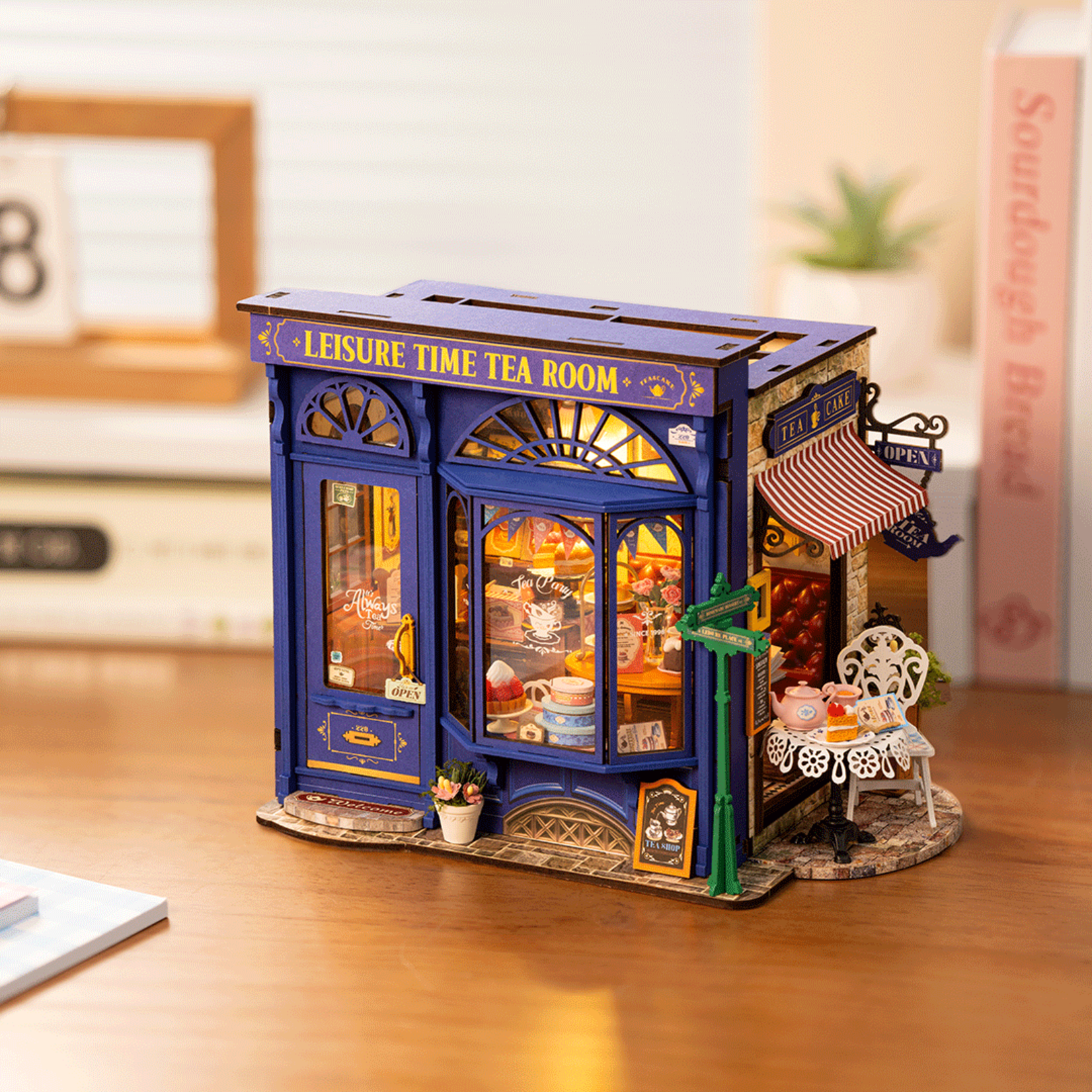 Rolife Rolife Leisure Time Tea Room Miniature House DG171