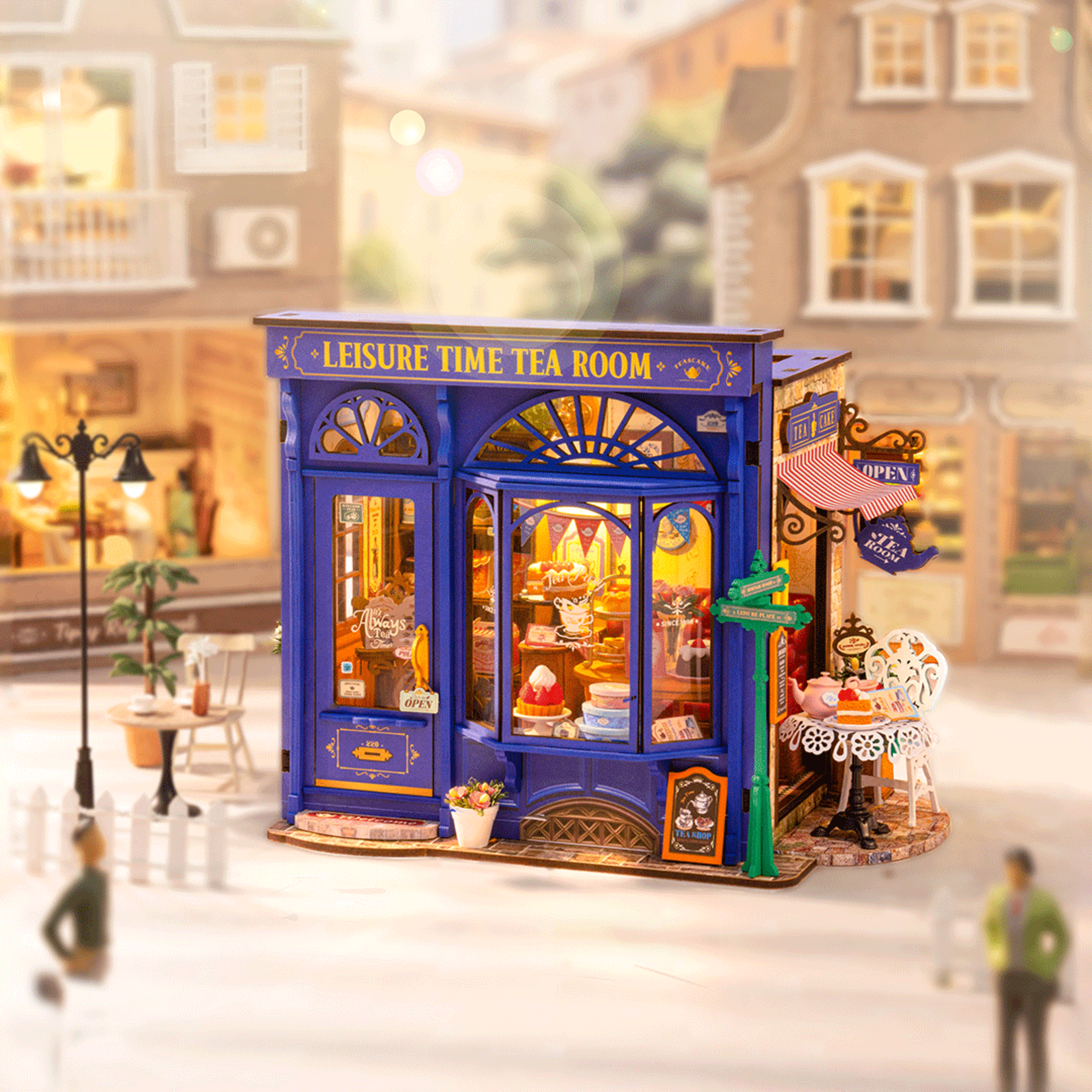 Rolife Rolife Leisure Time Tea Room Miniature House DG171