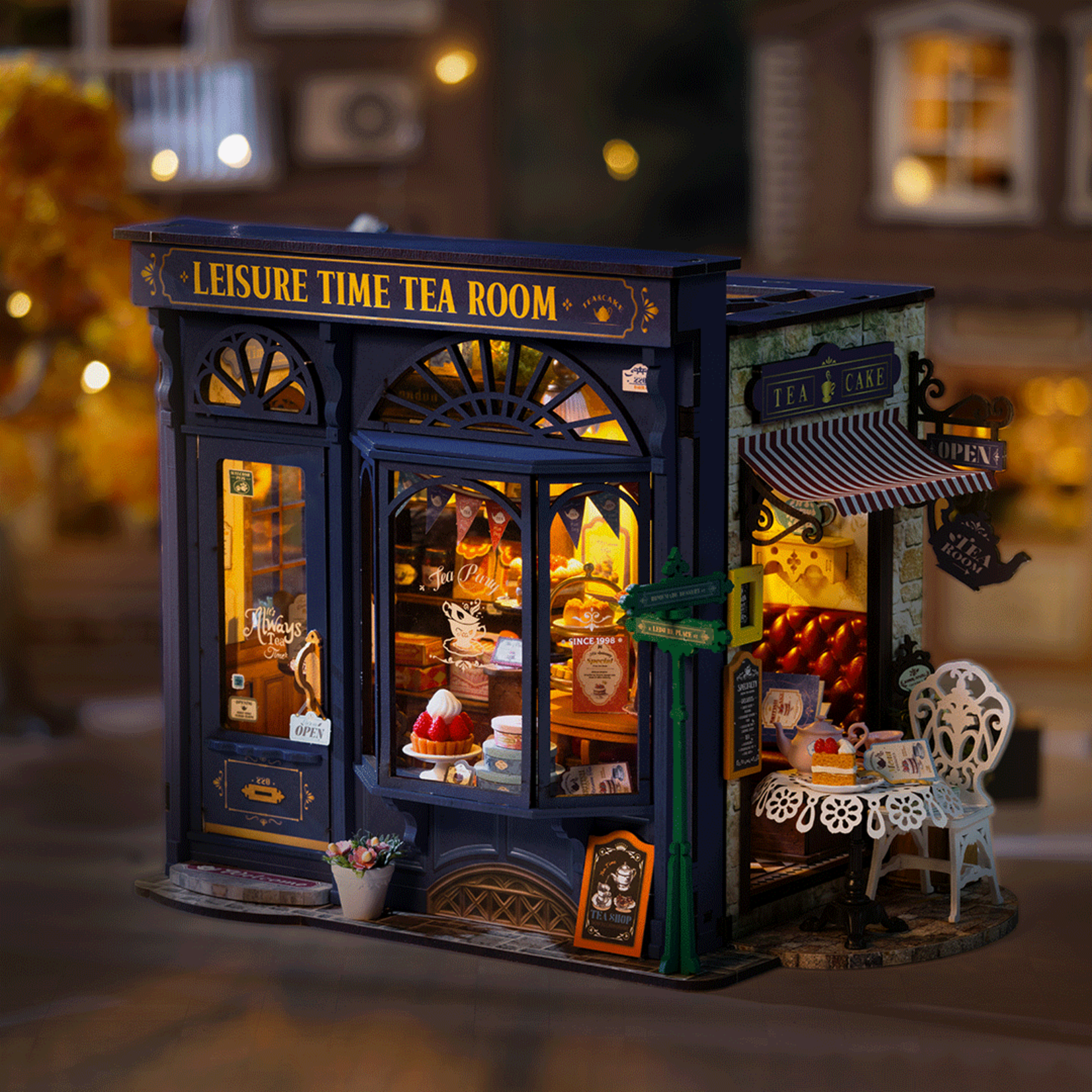 Rolife Rolife Leisure Time Tea Room Miniature House DG171