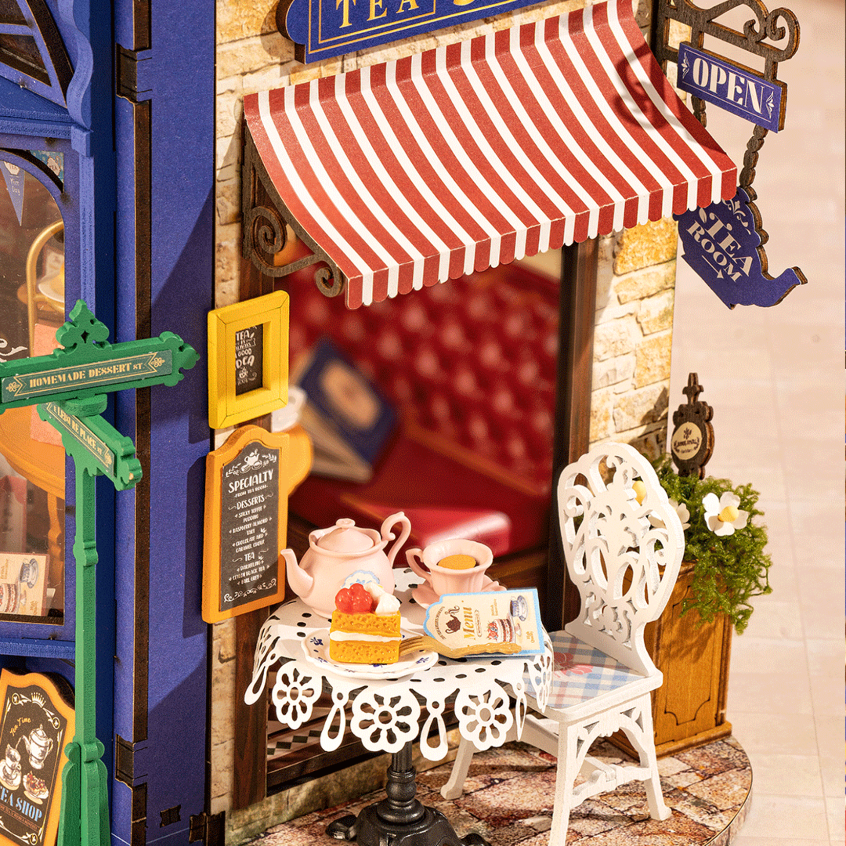 Rolife Rolife Leisure Time Tea Room Miniature House DG171