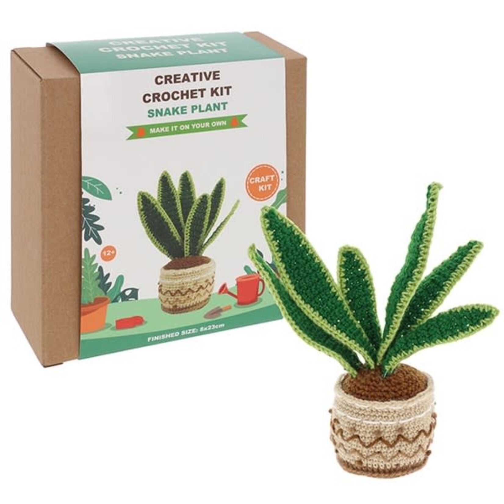 Creative Crochet Kit - Snake Plant