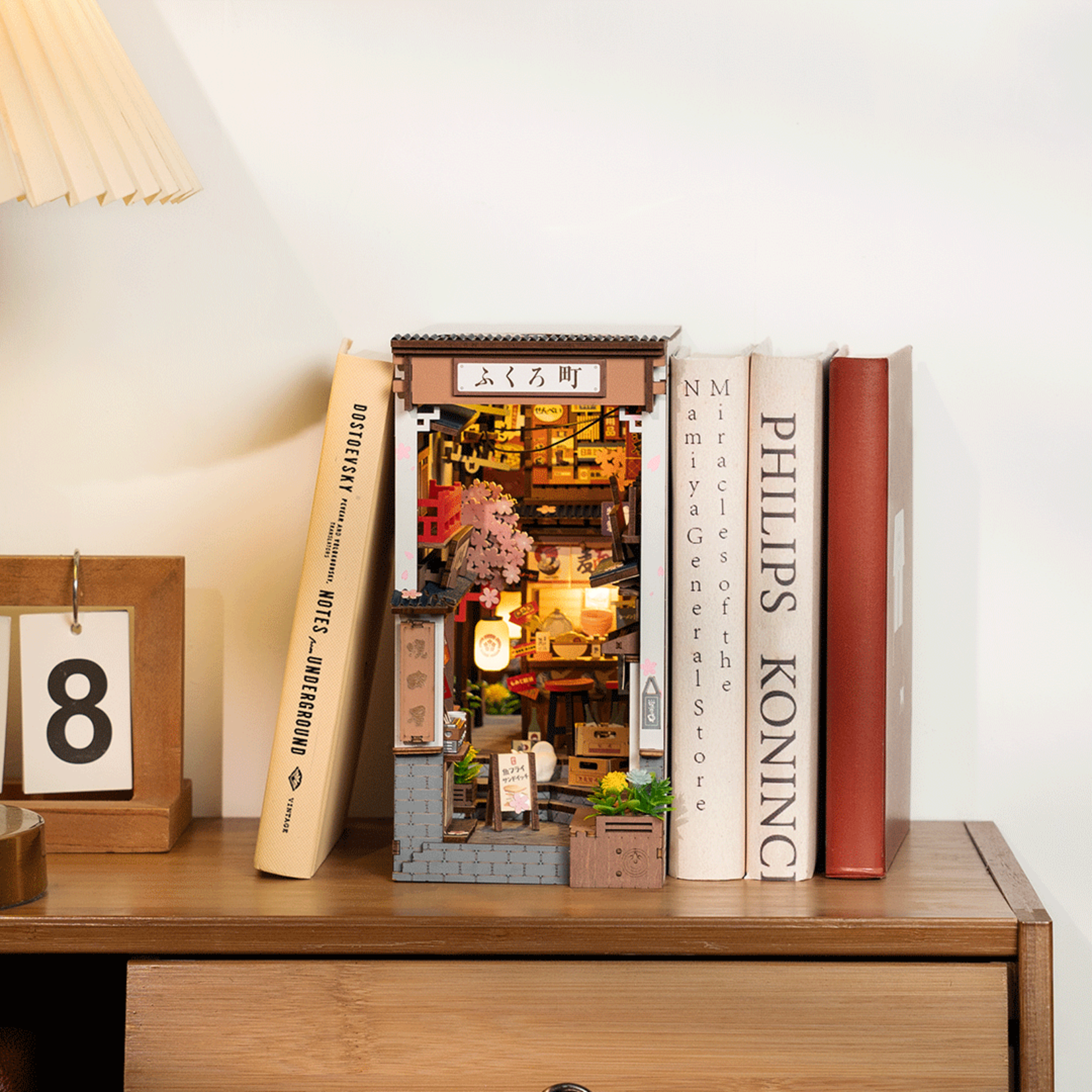 Rolife Rolife Sakura Wine Alley Book Nook TGB11