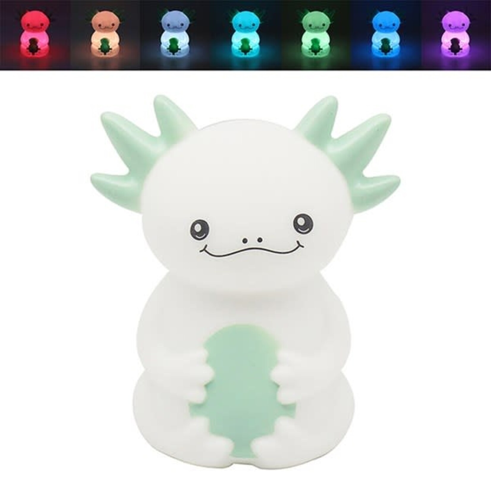 Squishy Axolotl LED Nightlight