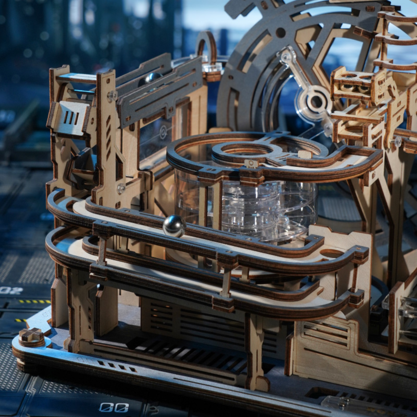 ROKR ROKR Marble Spaceport Electric Marble Run LGC01