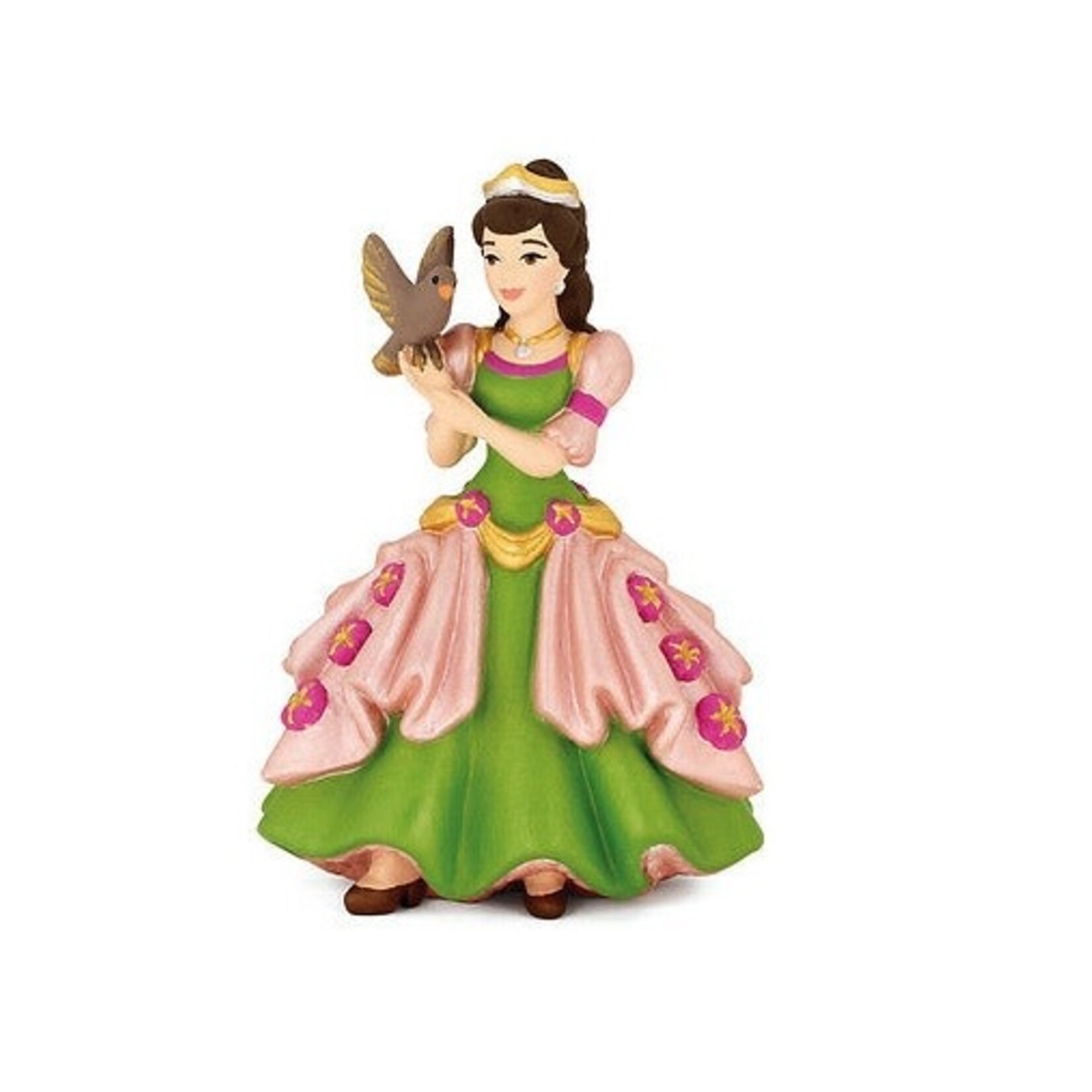 Papo Papo Princess With Bird Green Figurine