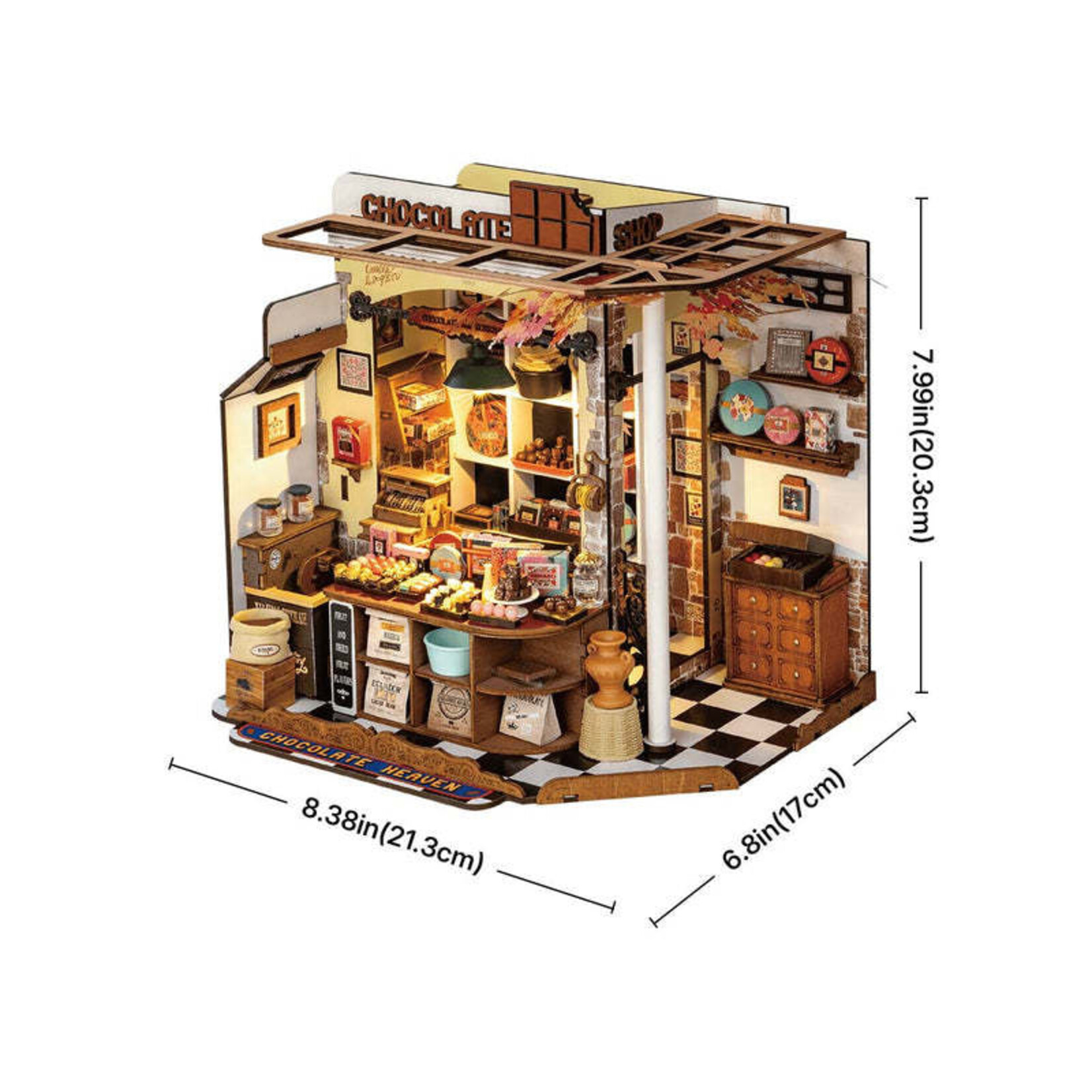 Rolife Rolife Henry’s Chocolate DIY Miniature House