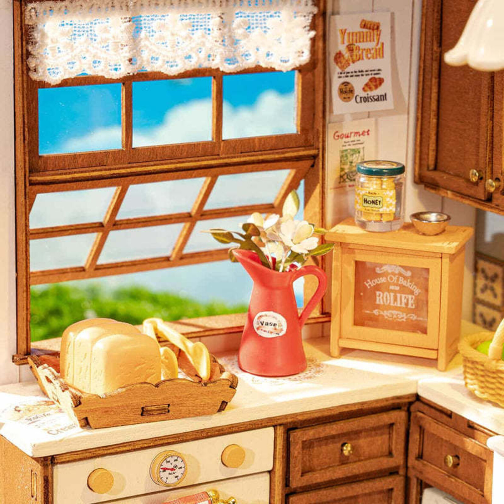 Rolife Rolife Baking Kitchen DIY Miniature House