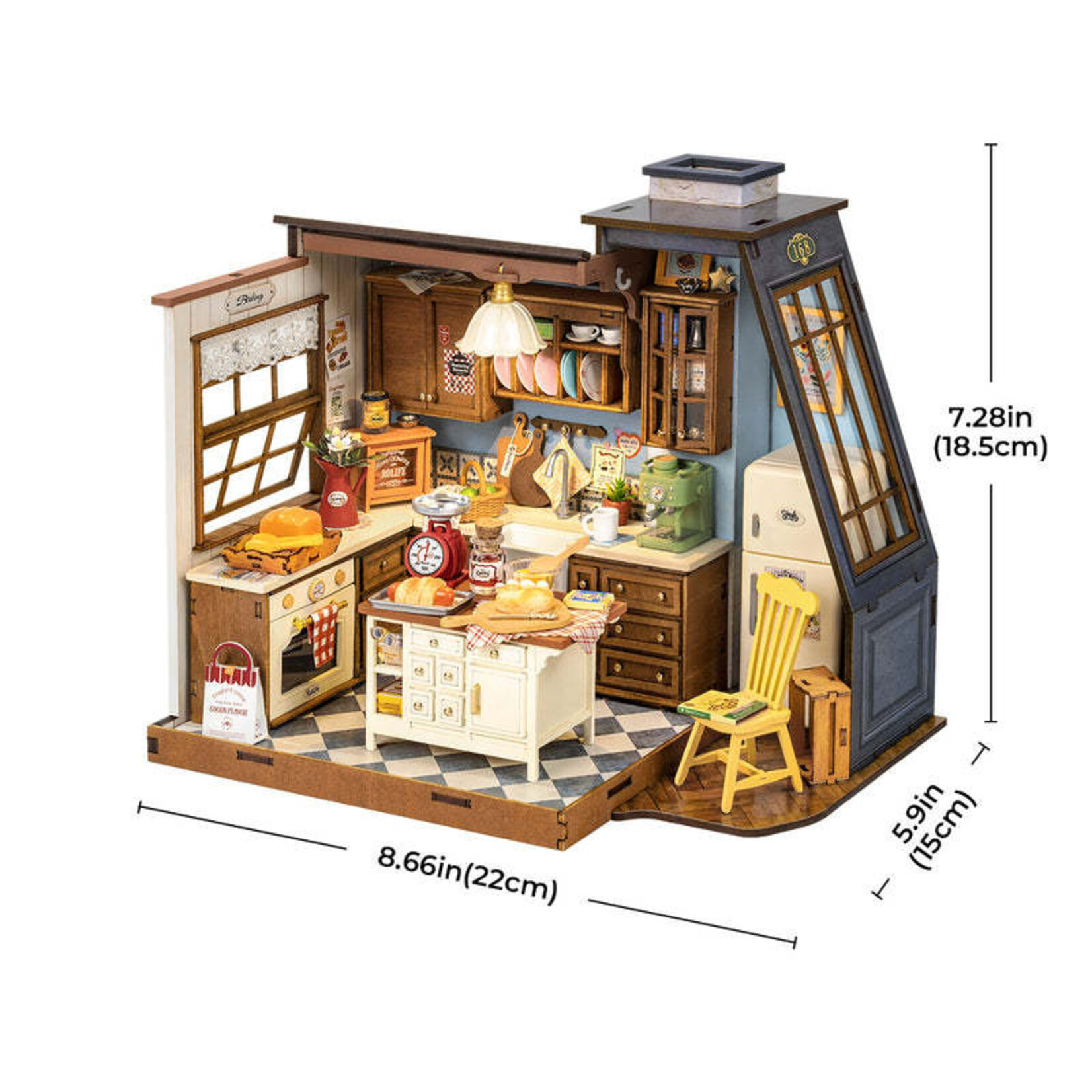 Rolife Rolife Baking Kitchen DIY Miniature House