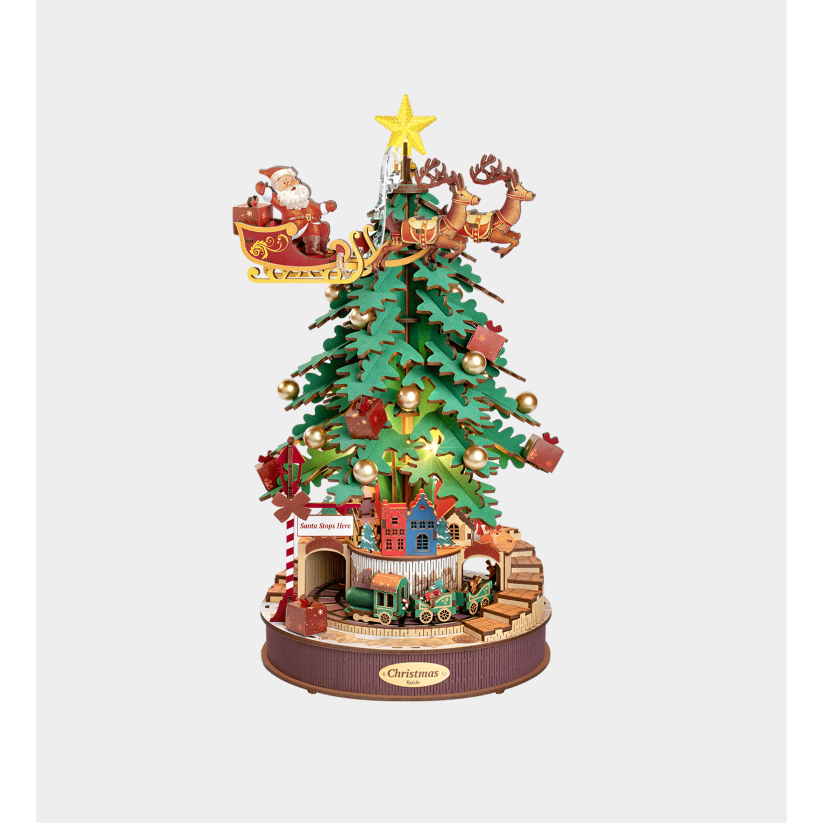 Rolife Rolife Christmas Melody Tree - Mechanical Music Box