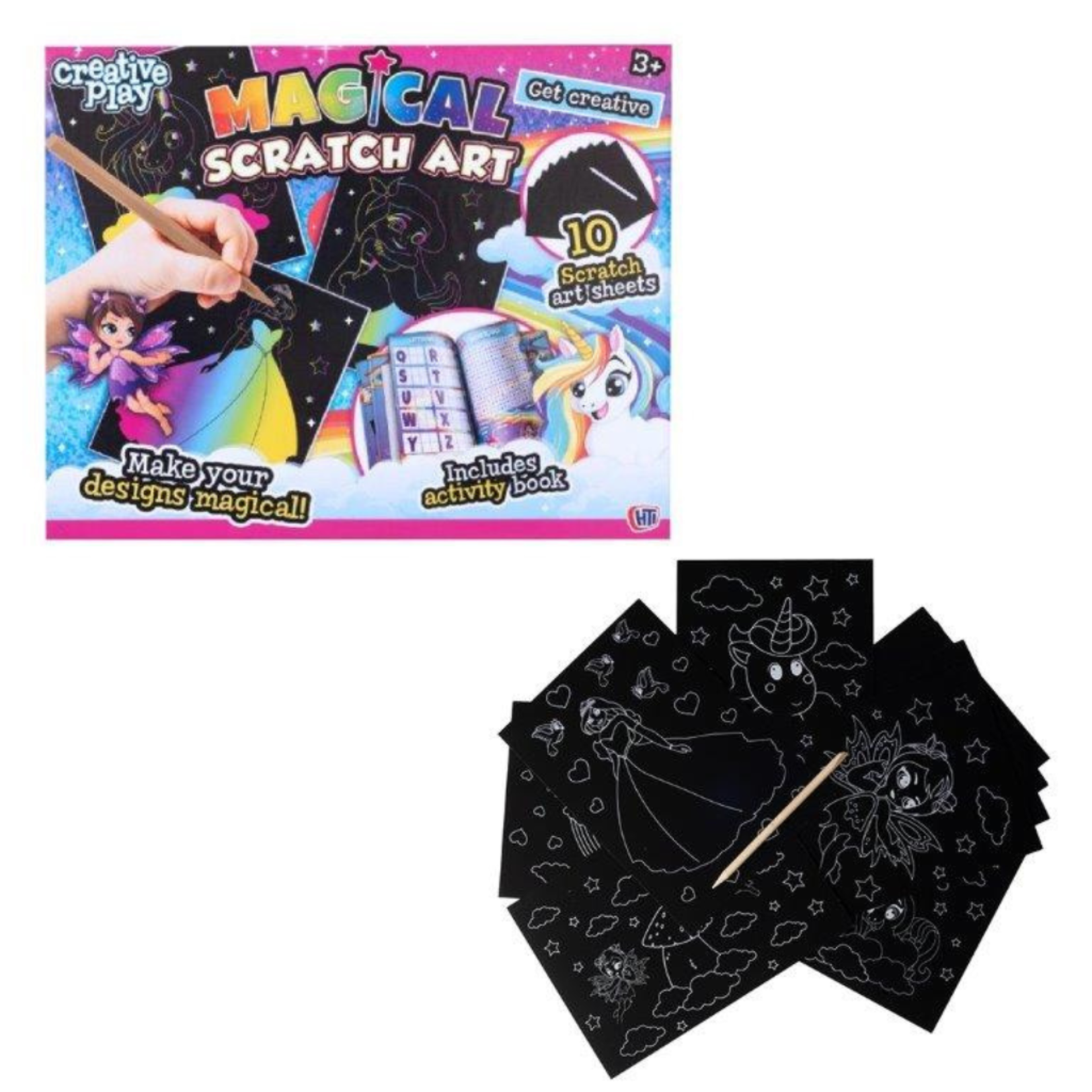 Magical Scratch Art