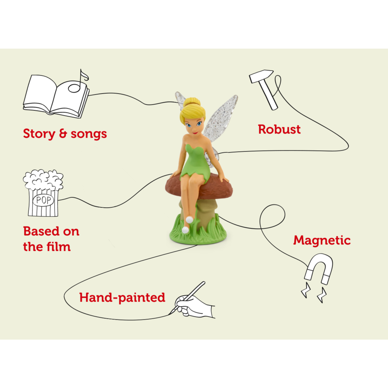 Tonies Disney - Songs & Story - Tinker Bell - Tonies Character