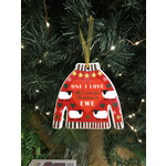 Miranda B Hanging Decoration - Xmas Jumper - One I Love