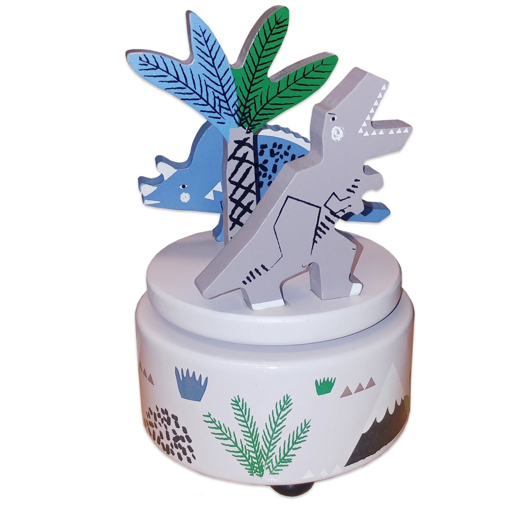 Gisela Graham Dinosaur Rotating Music Box