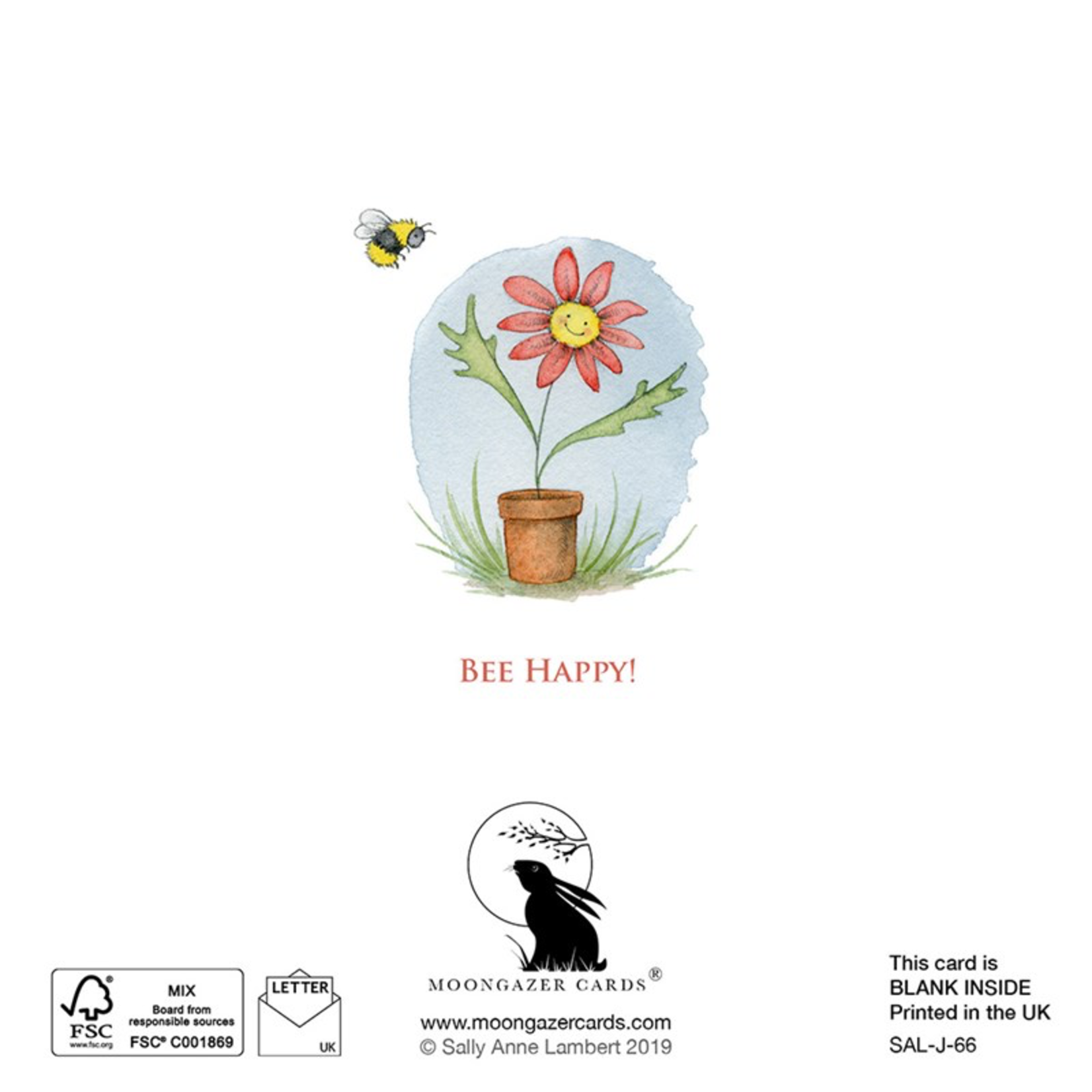 Bee Happy Greeting Card