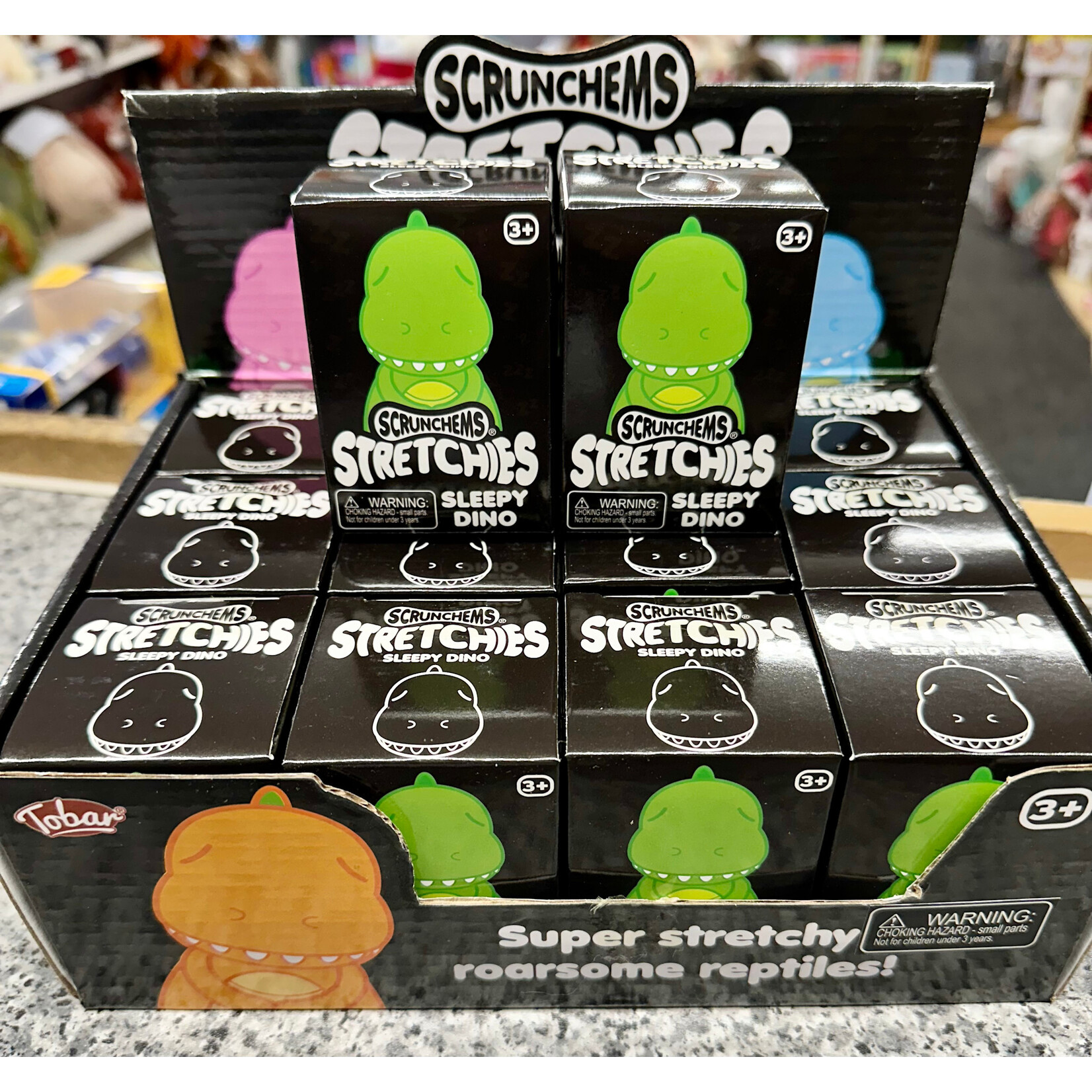 Scrunchems Stretchies Sleepy Dino