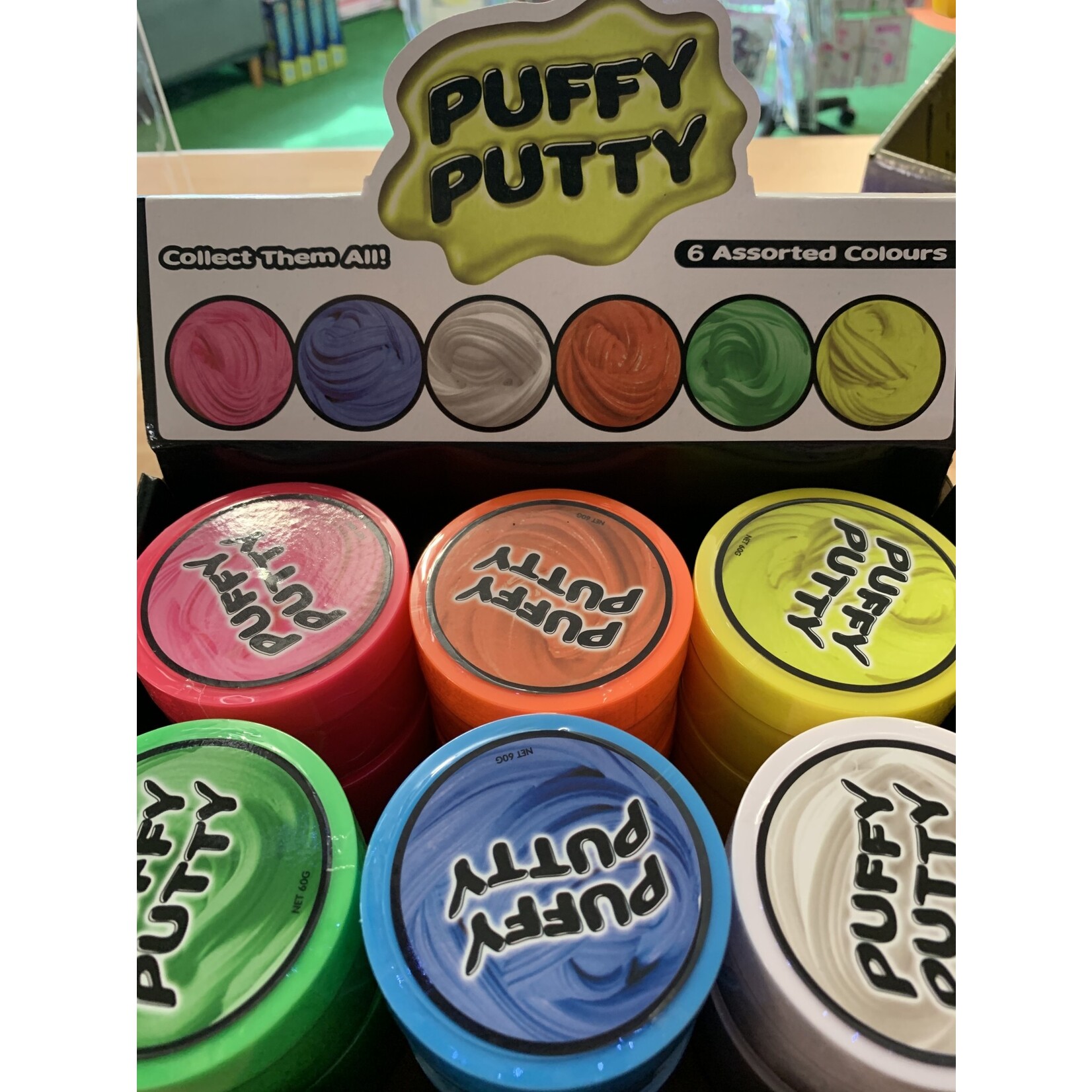 Kandtoys Puffy Putty - Assorted Colours