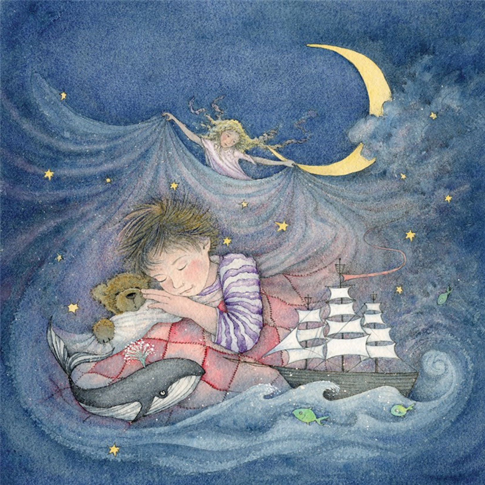 The Sleep Faerie Greeting Card