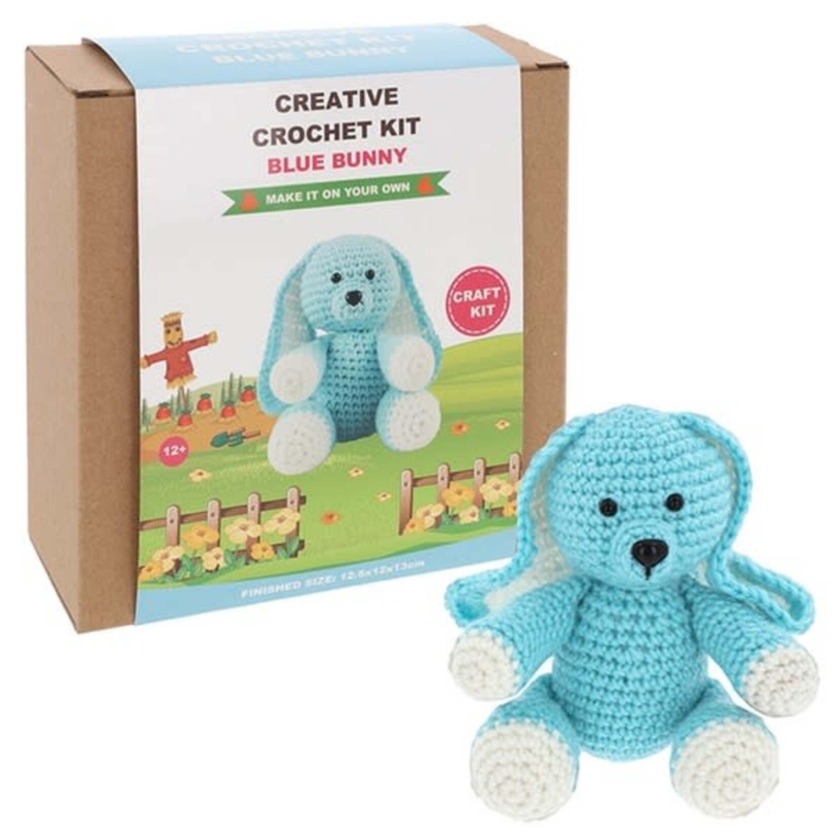 Creative Crochet Kit - Blue Bunny