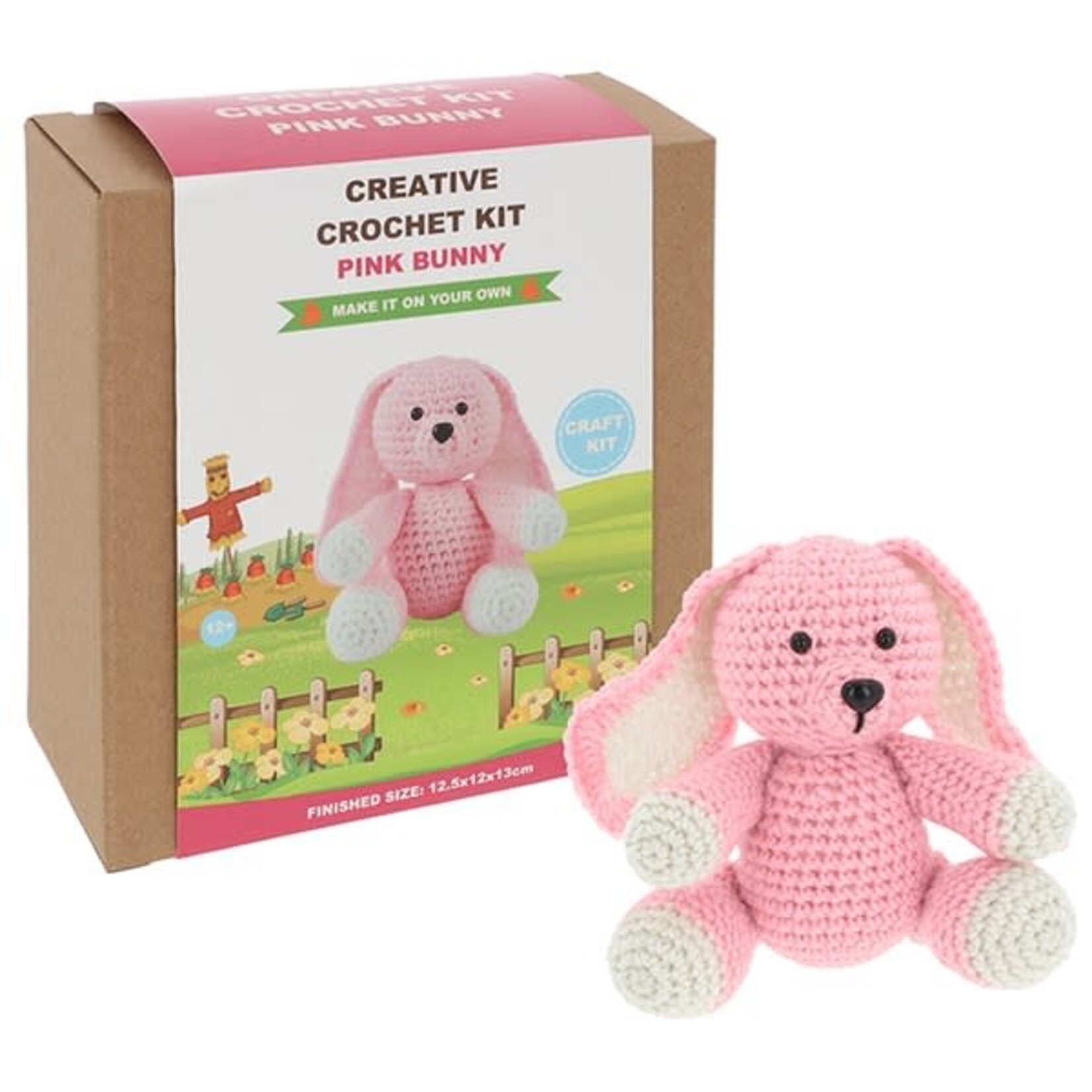 Creative Crochet Kit - Pink Bunny