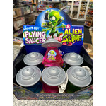 Alien Slime with Light Up Flying Saucer  (3 assorted - sold separately)