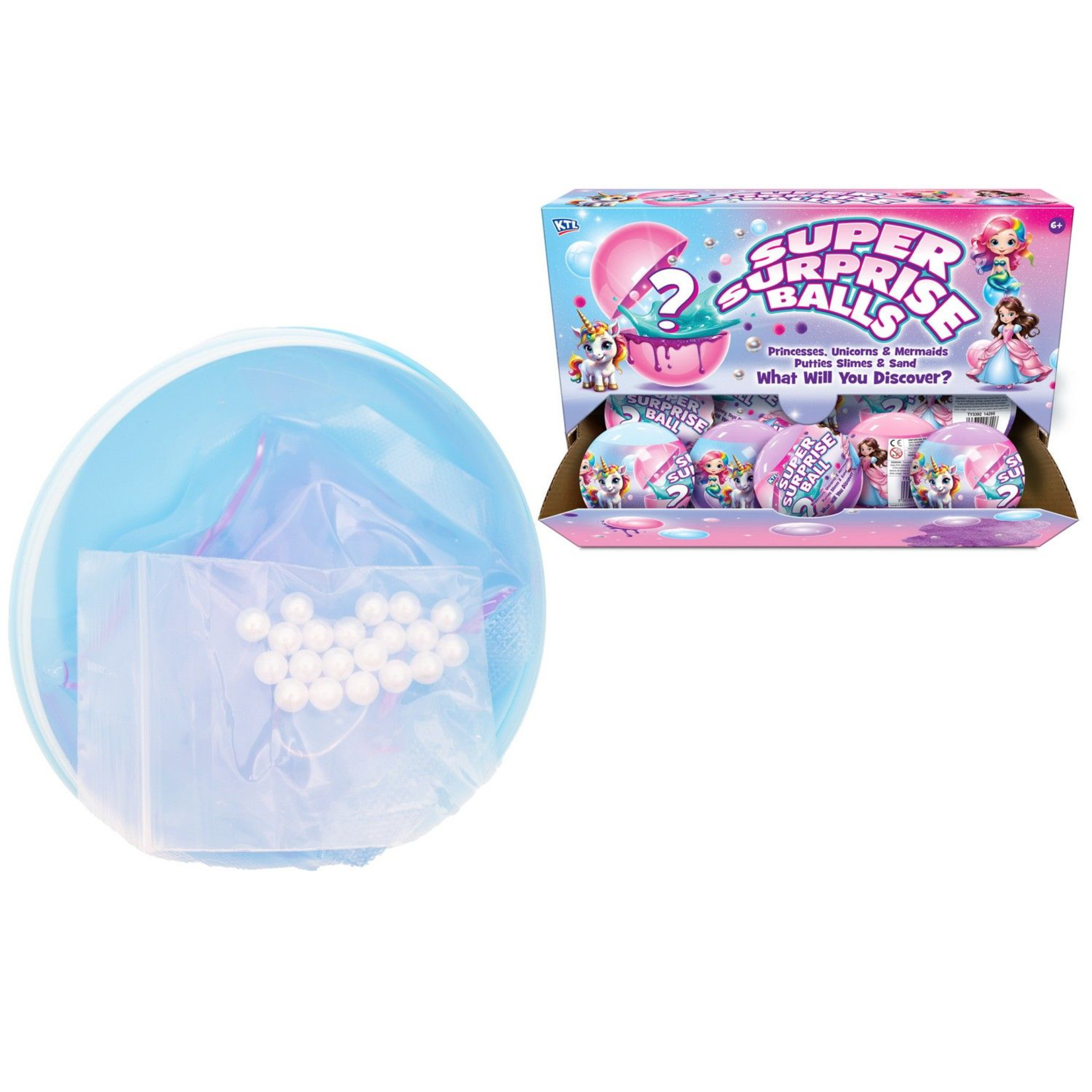 90mm Girls Surprise Ball (assorted)