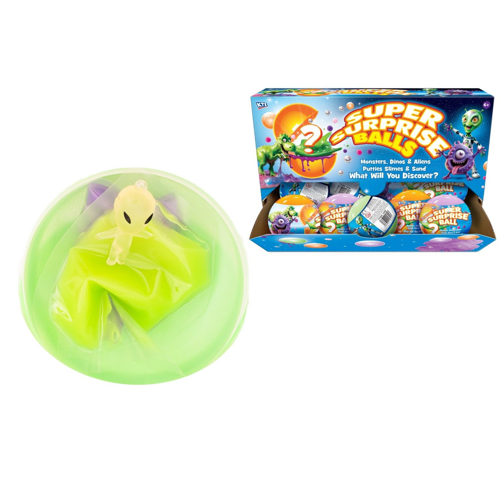 90mm Boys Surprise Ball (assorted)