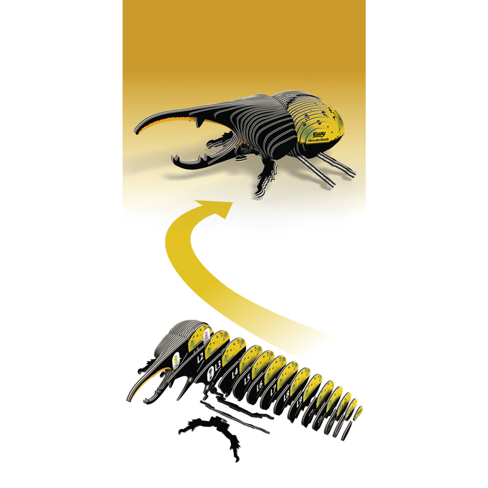 Eugy Eugy - 112 Hercules Beetle