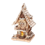 ROKR ROKR Cuckoo Clock Wood Natural LC901 - Mechanical DIY Kit